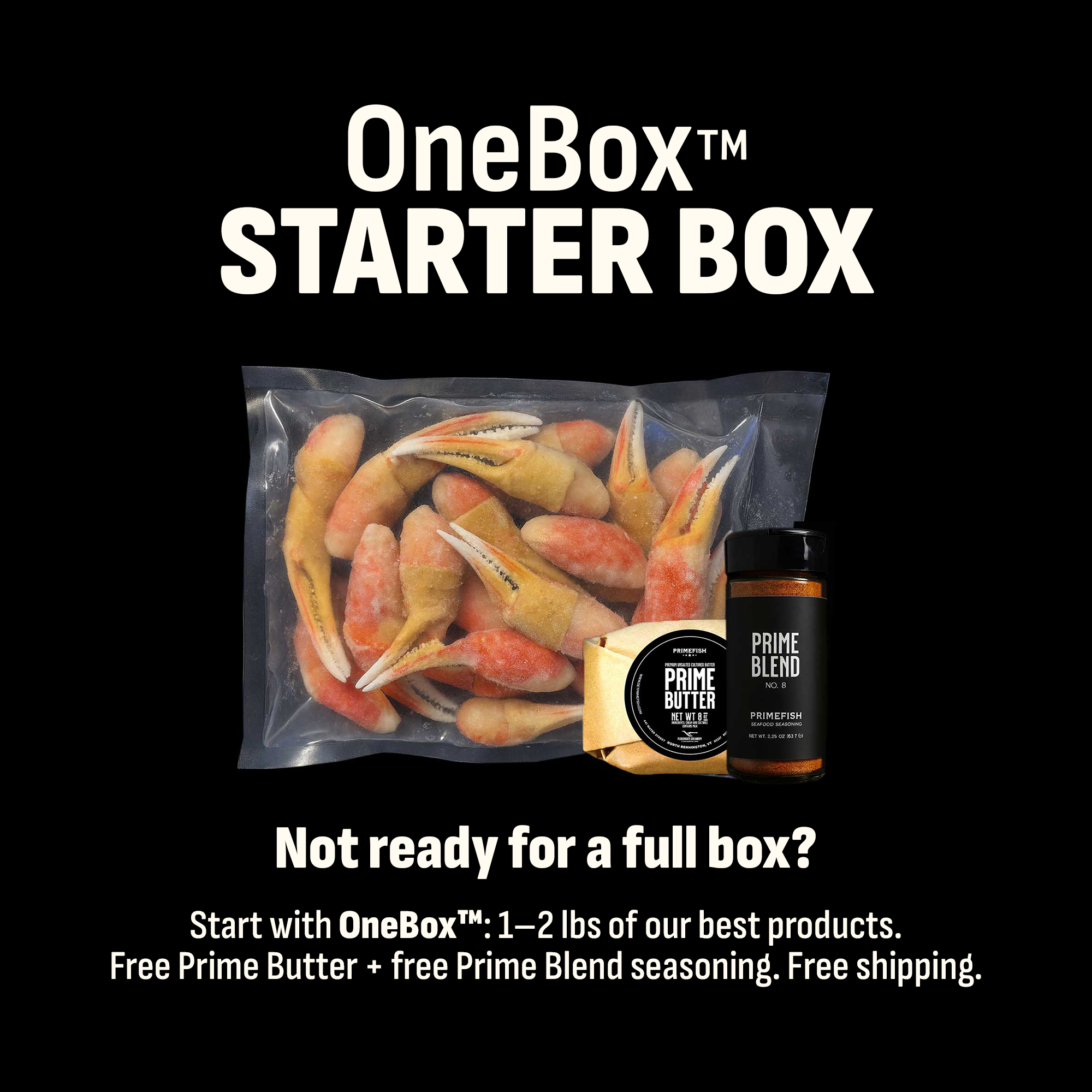 PrimeFish Seafood Co. Facebook ad