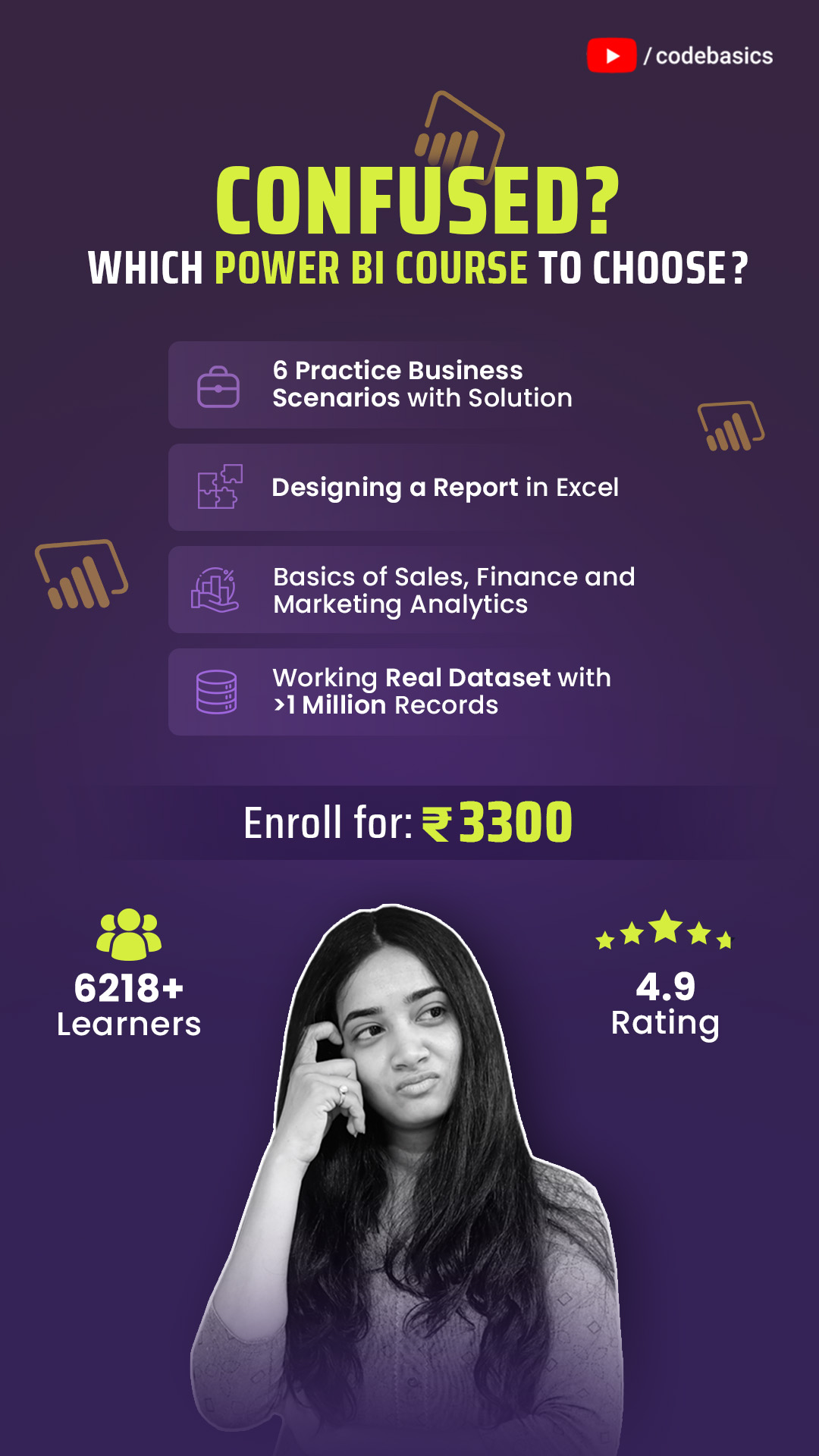 Codebasics Facebook ad