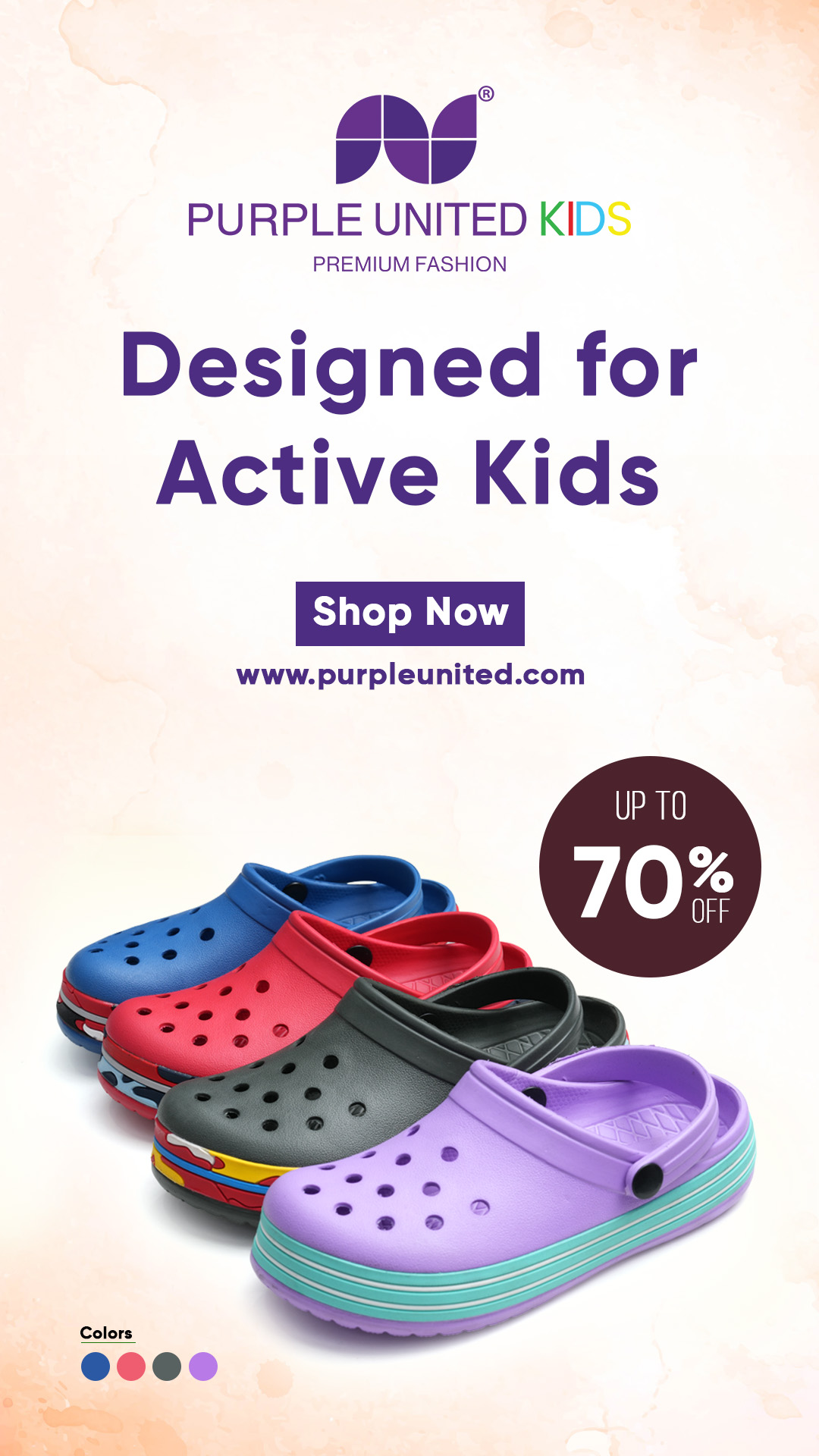 Purple United Facebook ad