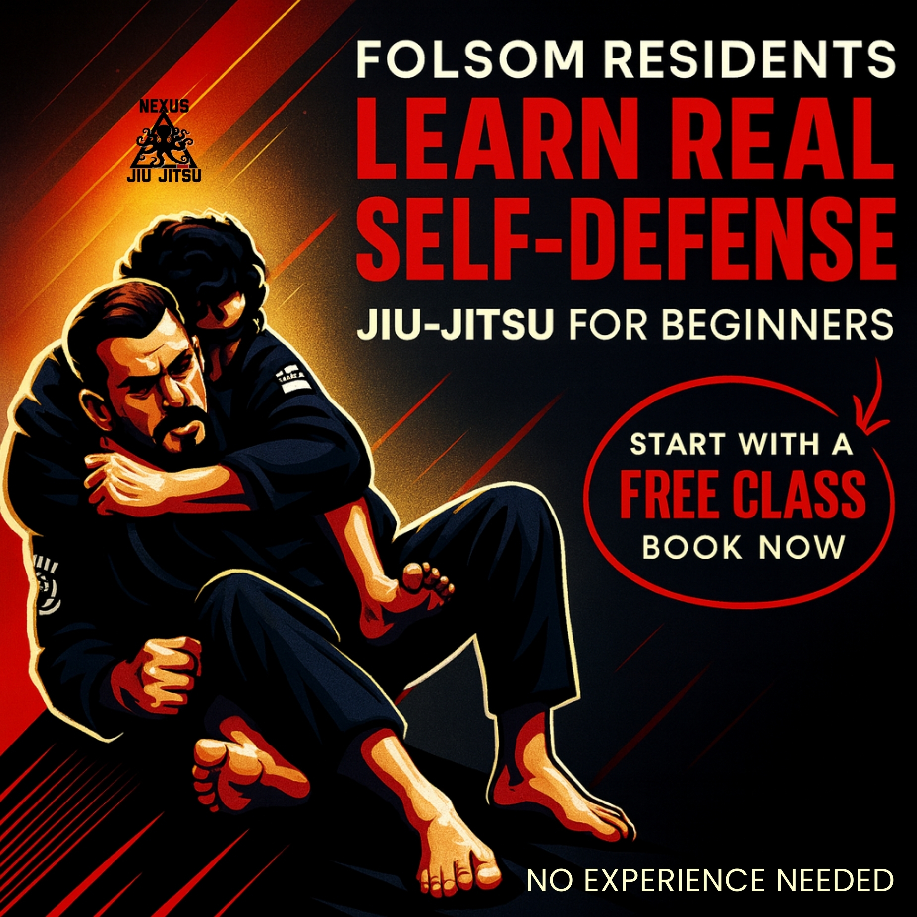 Nexus Jiu-Jitsu Facebook ad