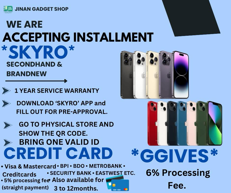 JINAN SHOP Facebook ad: INSTALLMENT