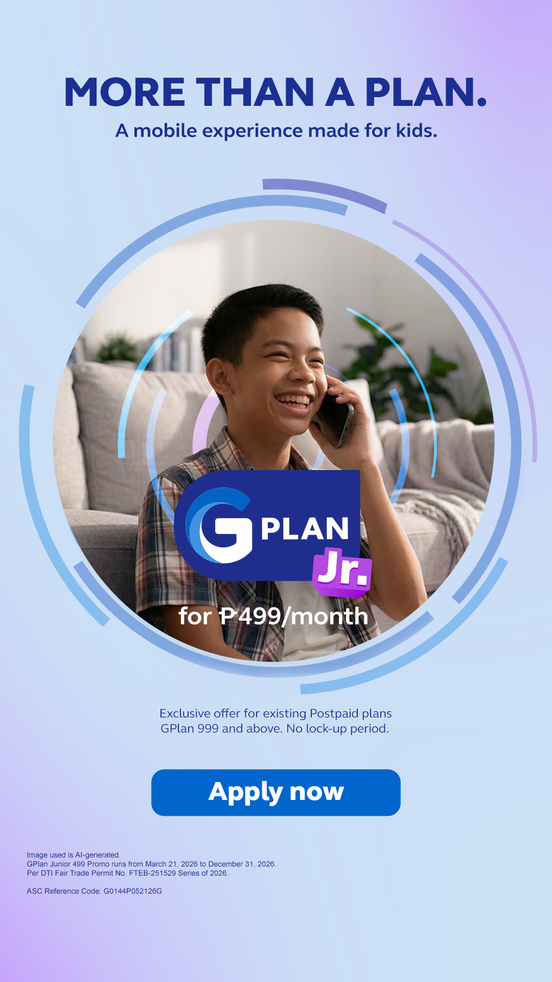 Globe Telecom Facebook ad