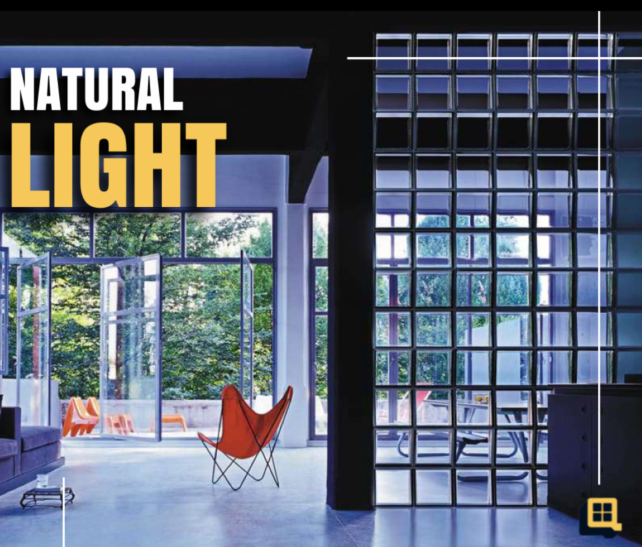 Quality Glass Block and Window Company Facebook ad: Thinking about using glass block in your next…