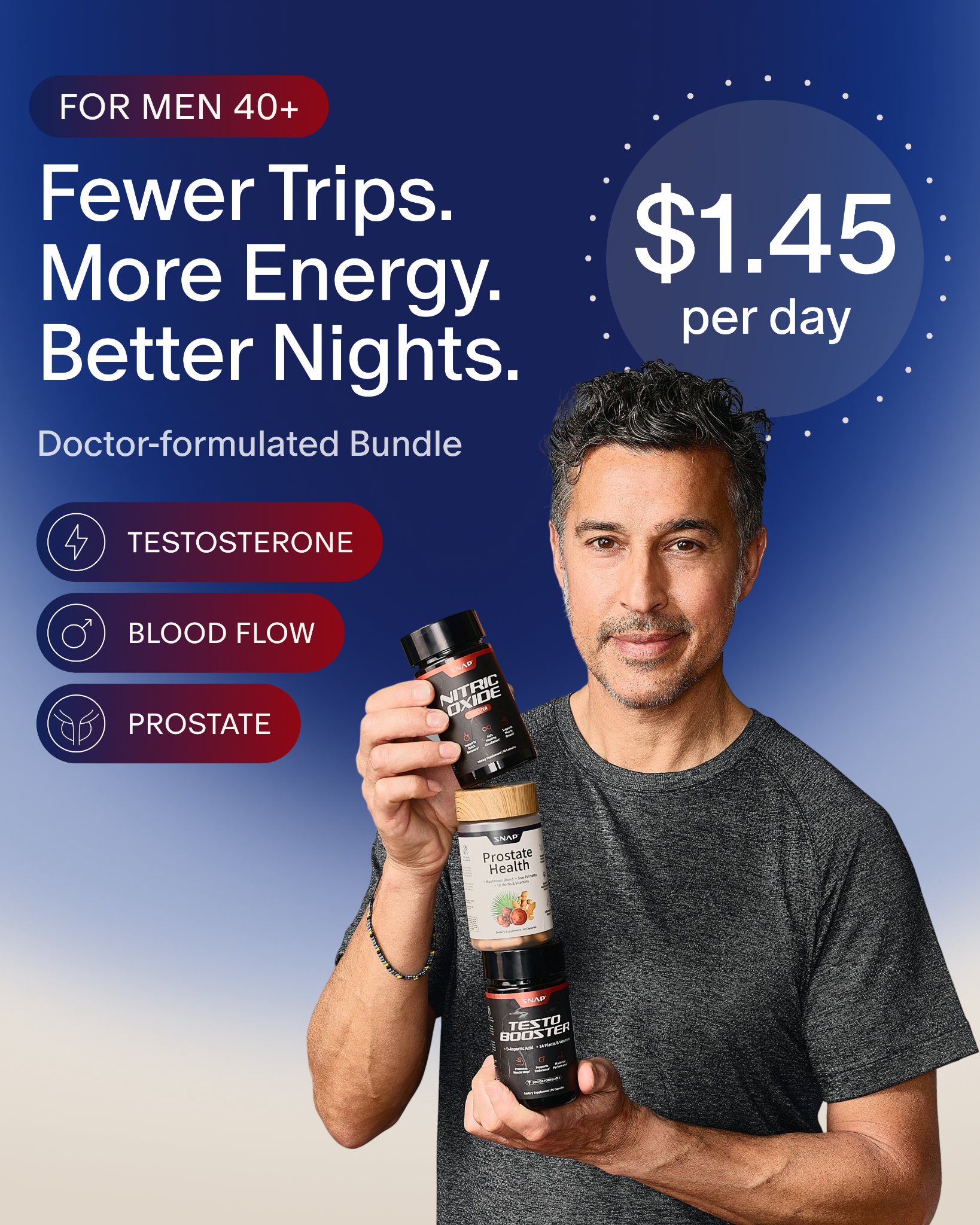 Snap Supplements Facebook ad