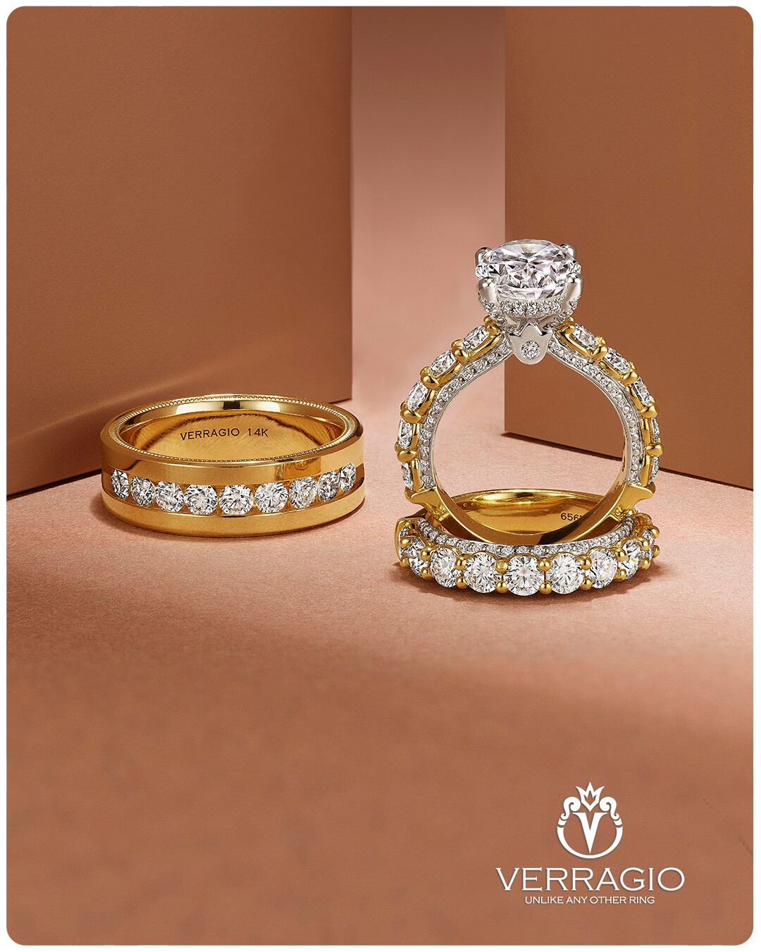 Verragio Engagement Rings and Wedding Bands Facebook ad