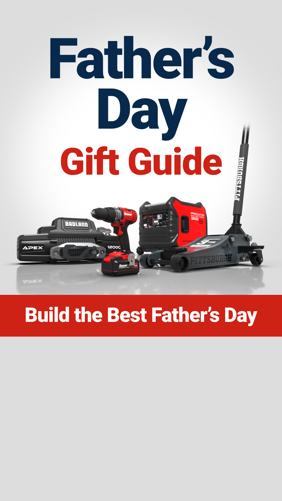 Harbor Freight Facebook ad