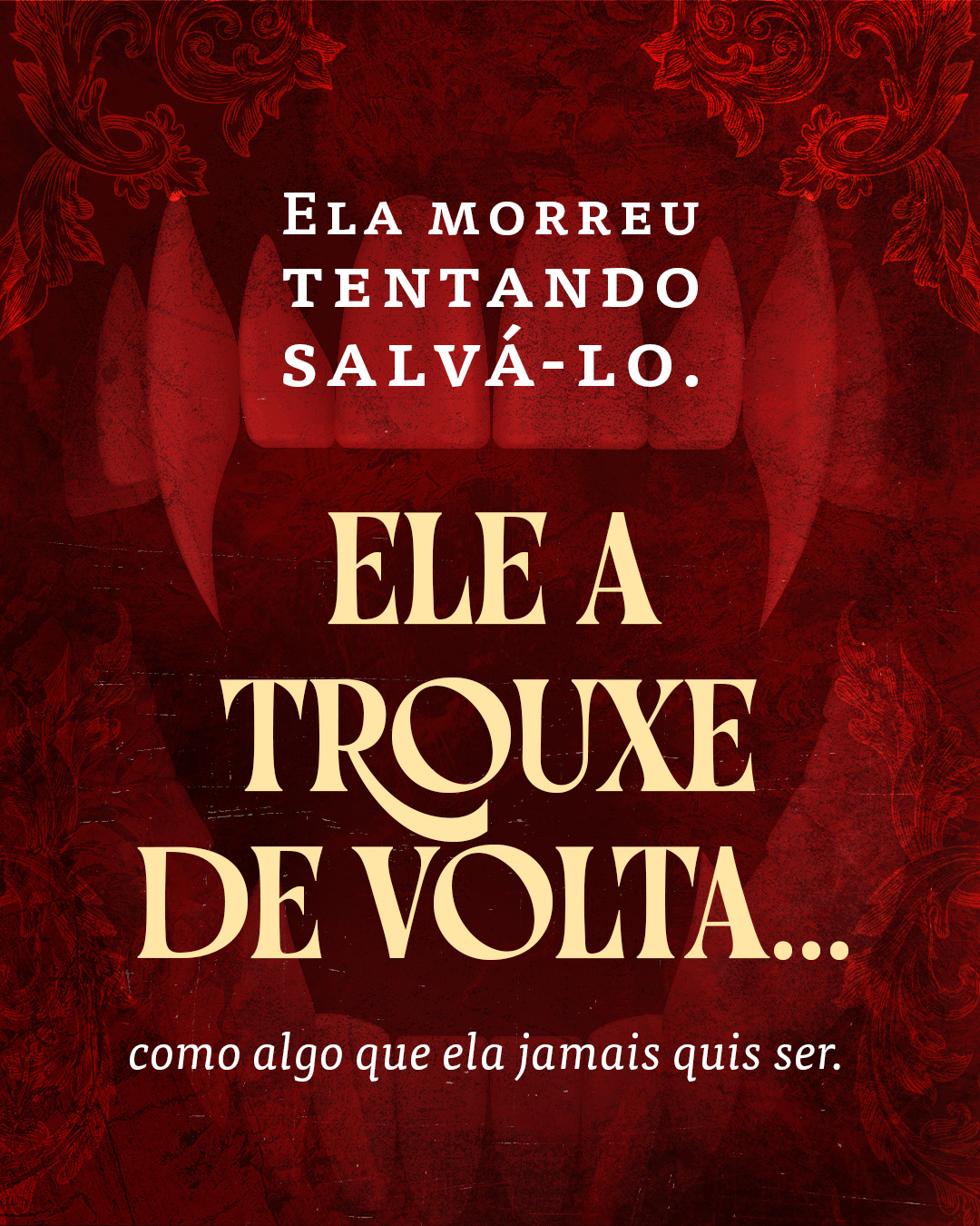 Grupo Editorial Record Facebook ad: Será que um vampiro e a mulher que…