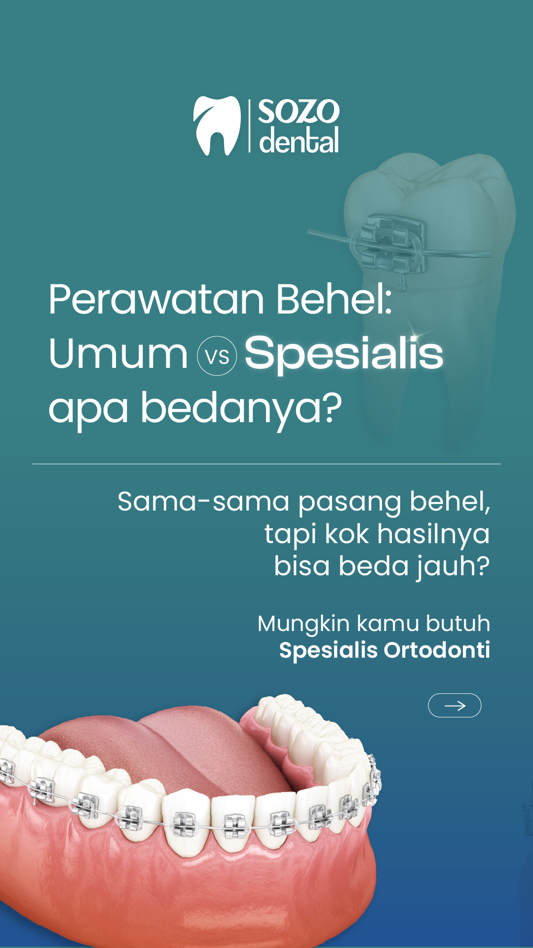 Sozo Dental Clinic Facebook ad