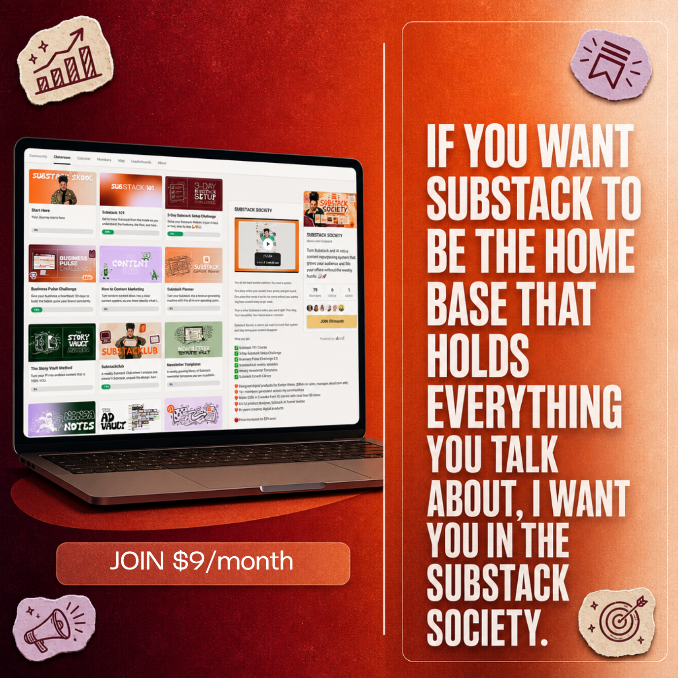 Adriana-Morena Personal Brand Designerin Facebook ad: Your Blog. Your Newsletter. Your Funnel.