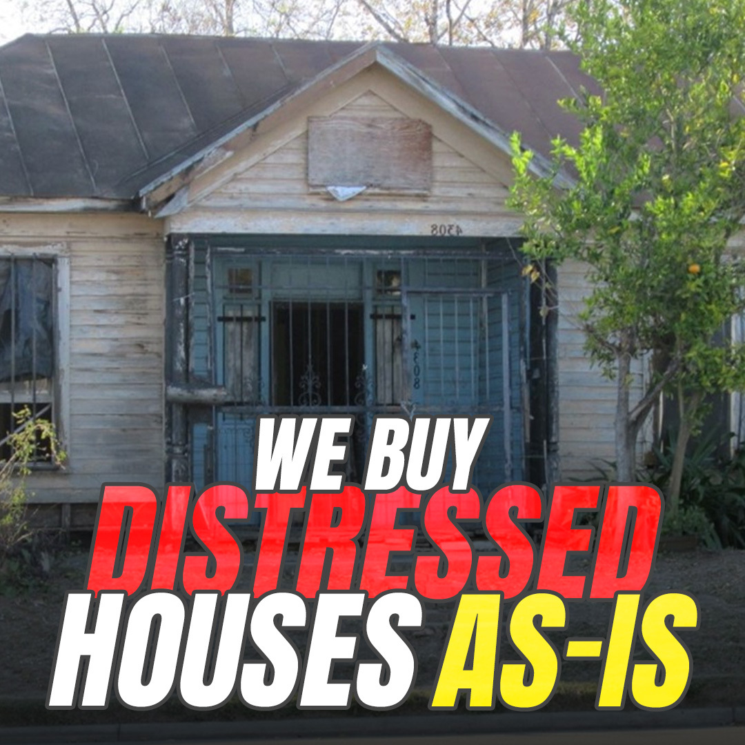 Prime Partner HomeBuyers Facebook ad: Distressed Property? We buy fast