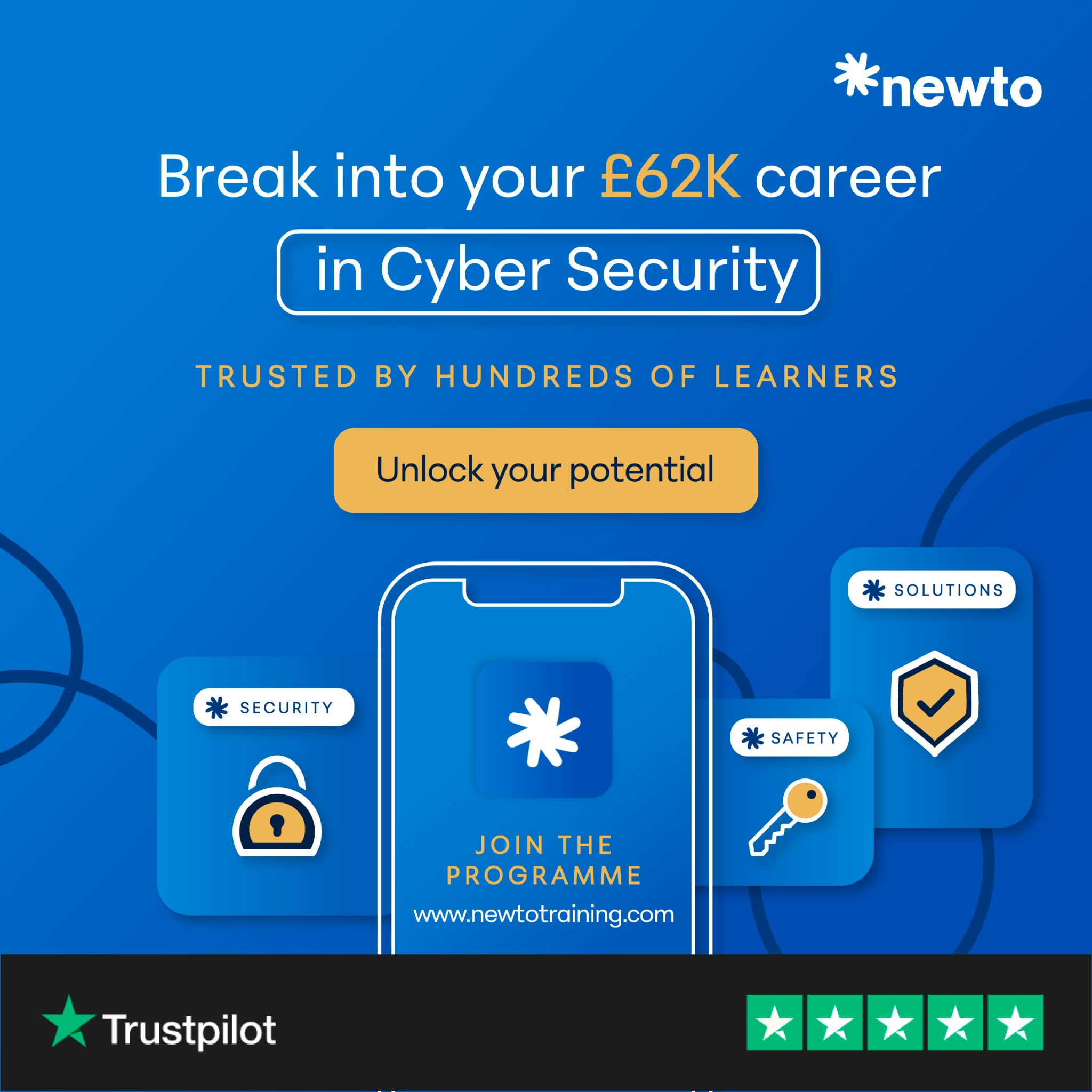 Newto Training Facebook ad