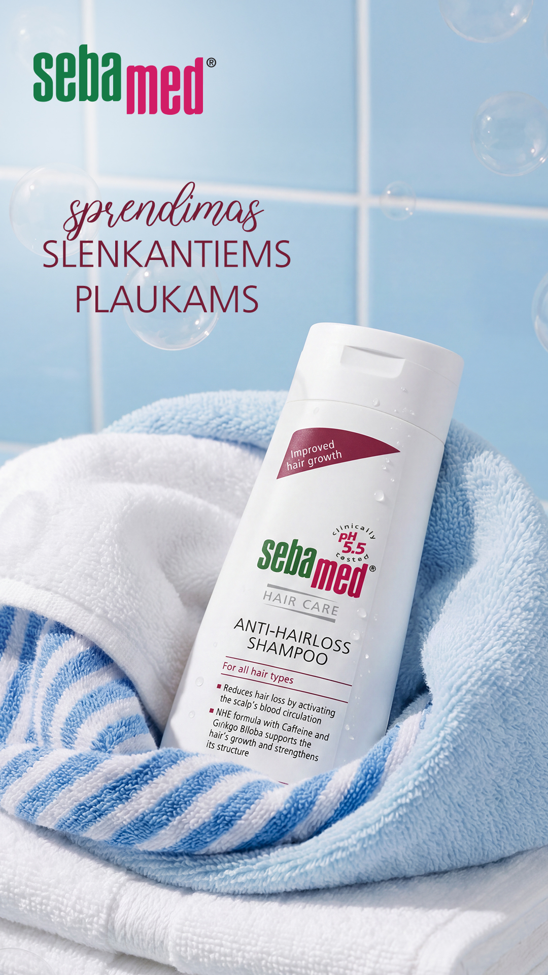 Sebamed Lietuva Facebook ad from Jul 7, 2026