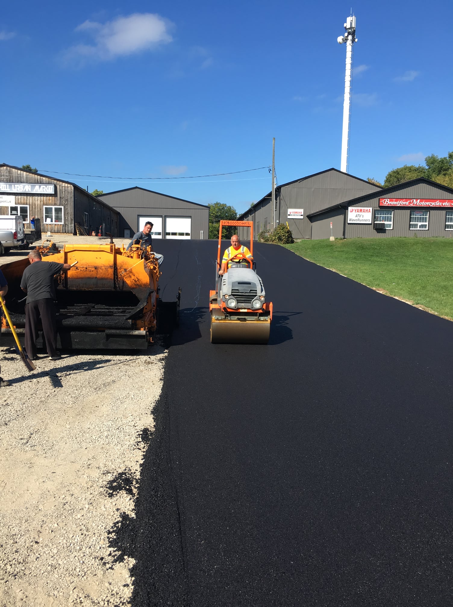 C&B Excavating & Paving Facebook ad: Driveway Paving