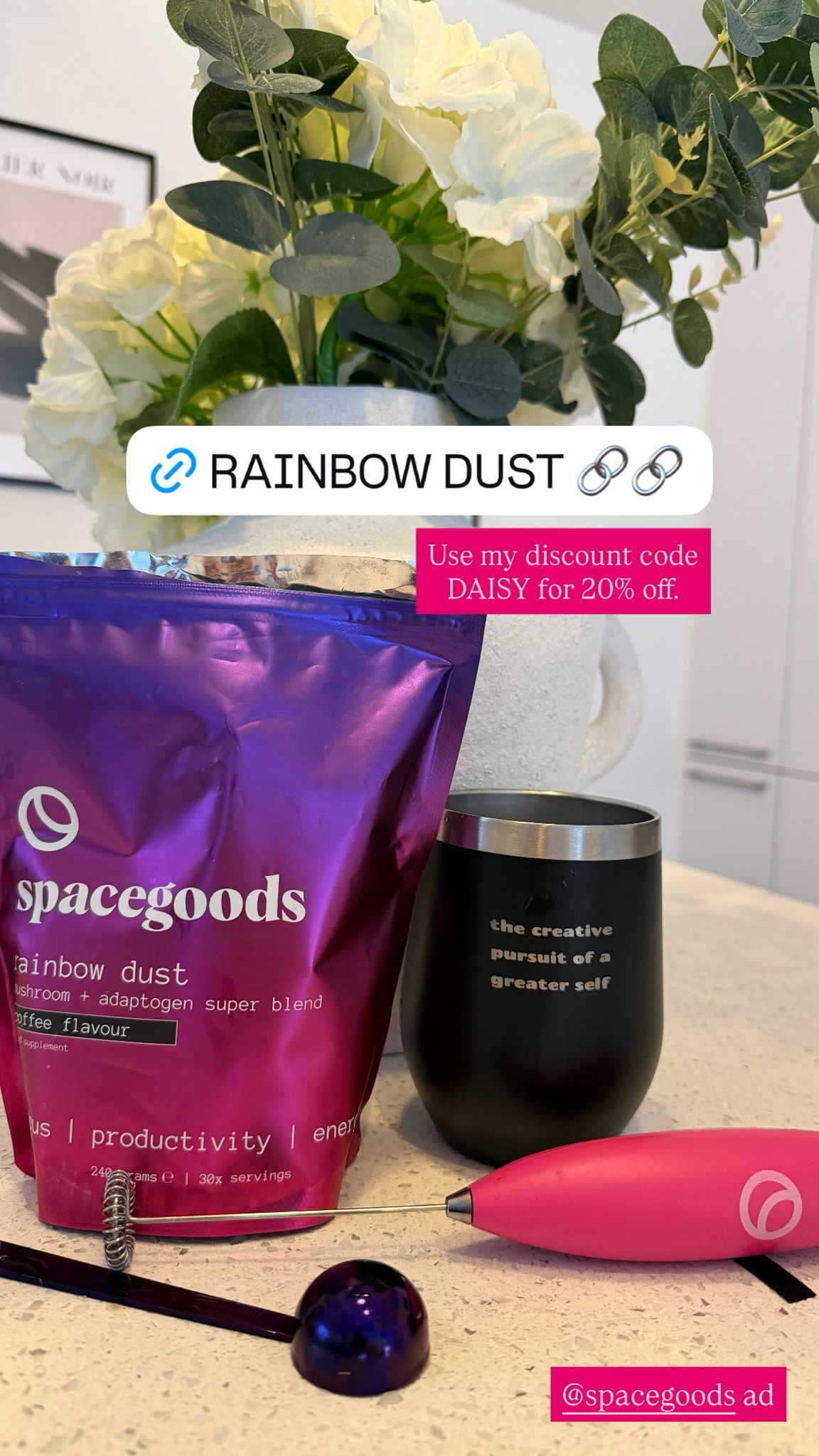 Daisy Asaf Facebook ad