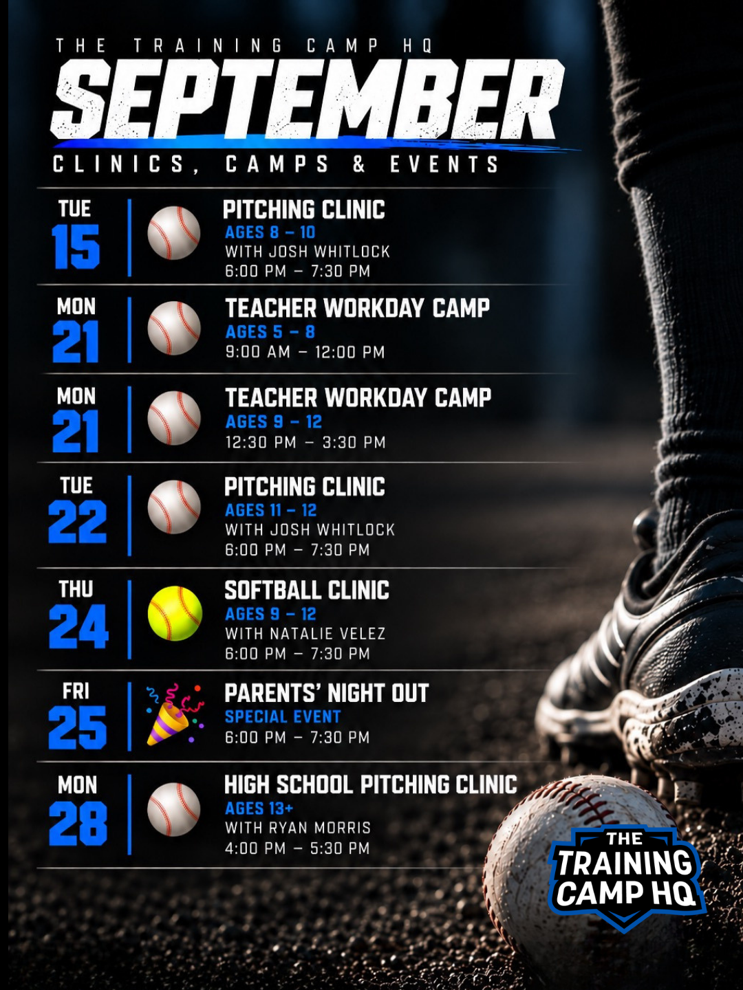 The Training Camp HQ Facebook ad