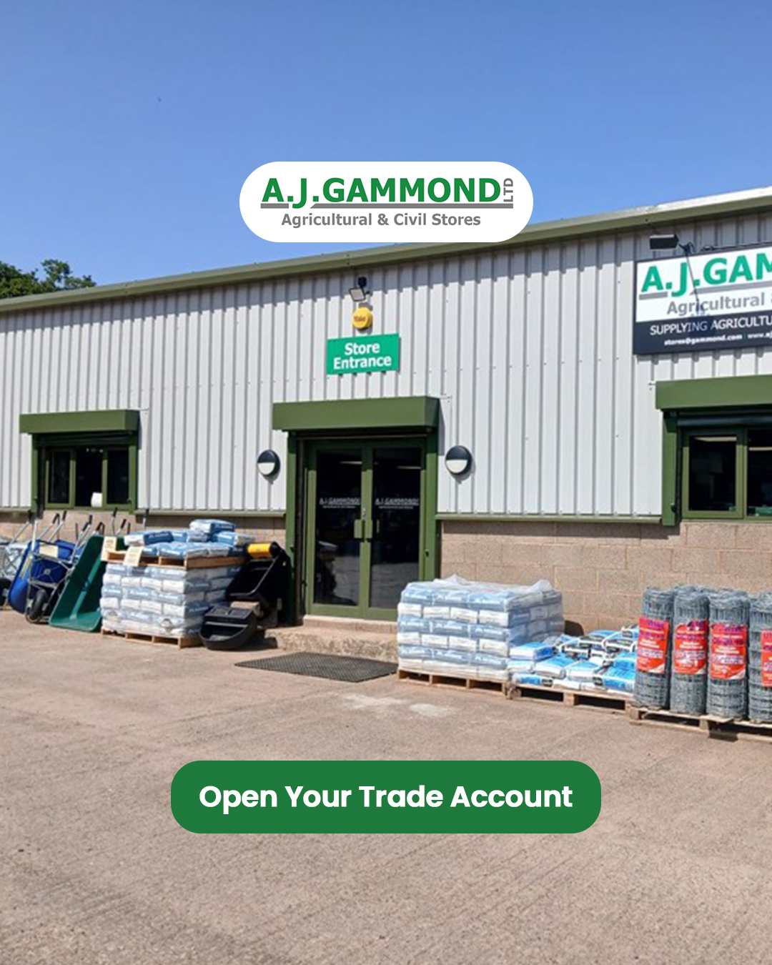 A J Gammond Ltd Facebook ad from Jul 21, 2026