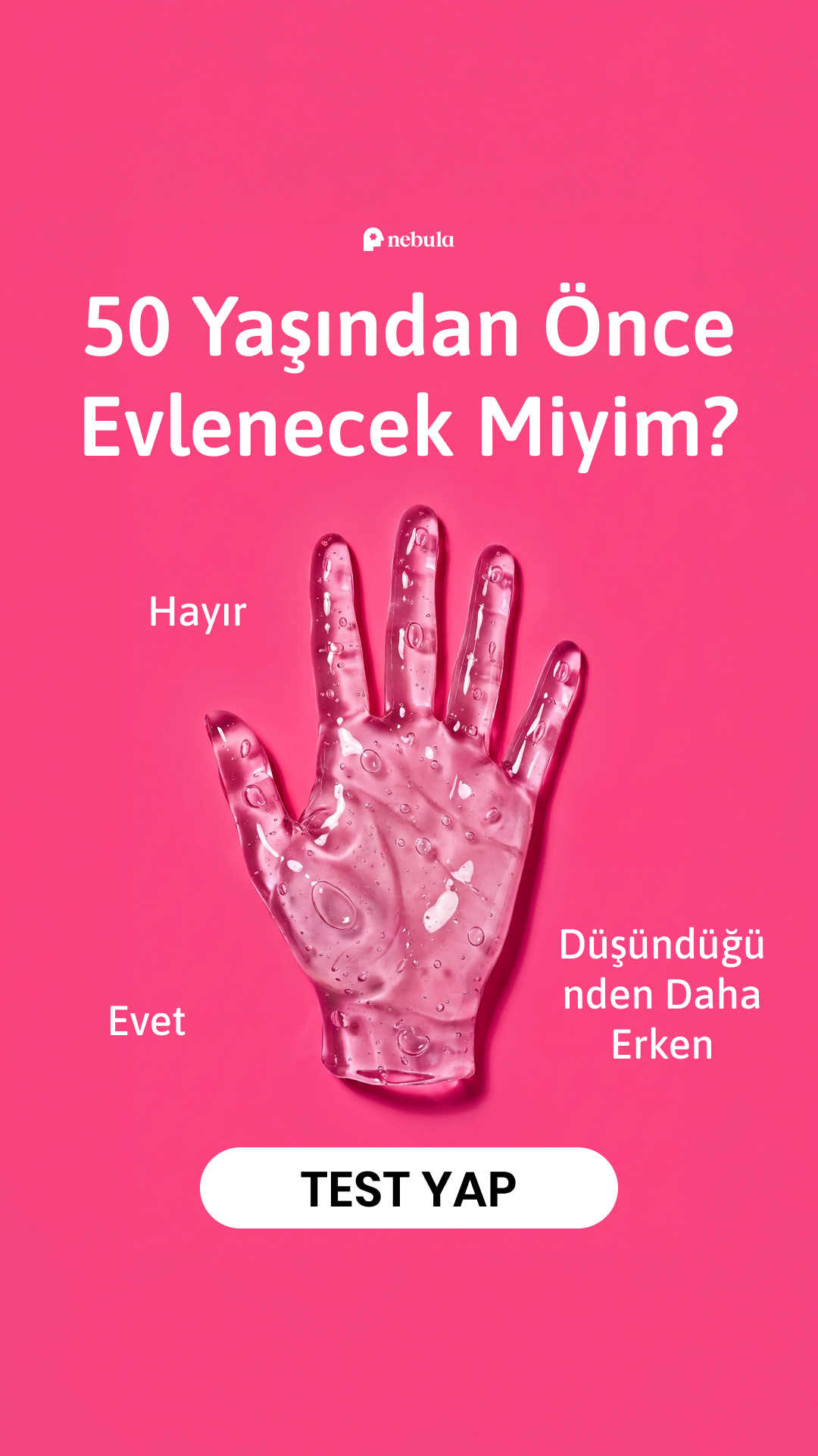 Nebula: Palm Reading Facebook ad