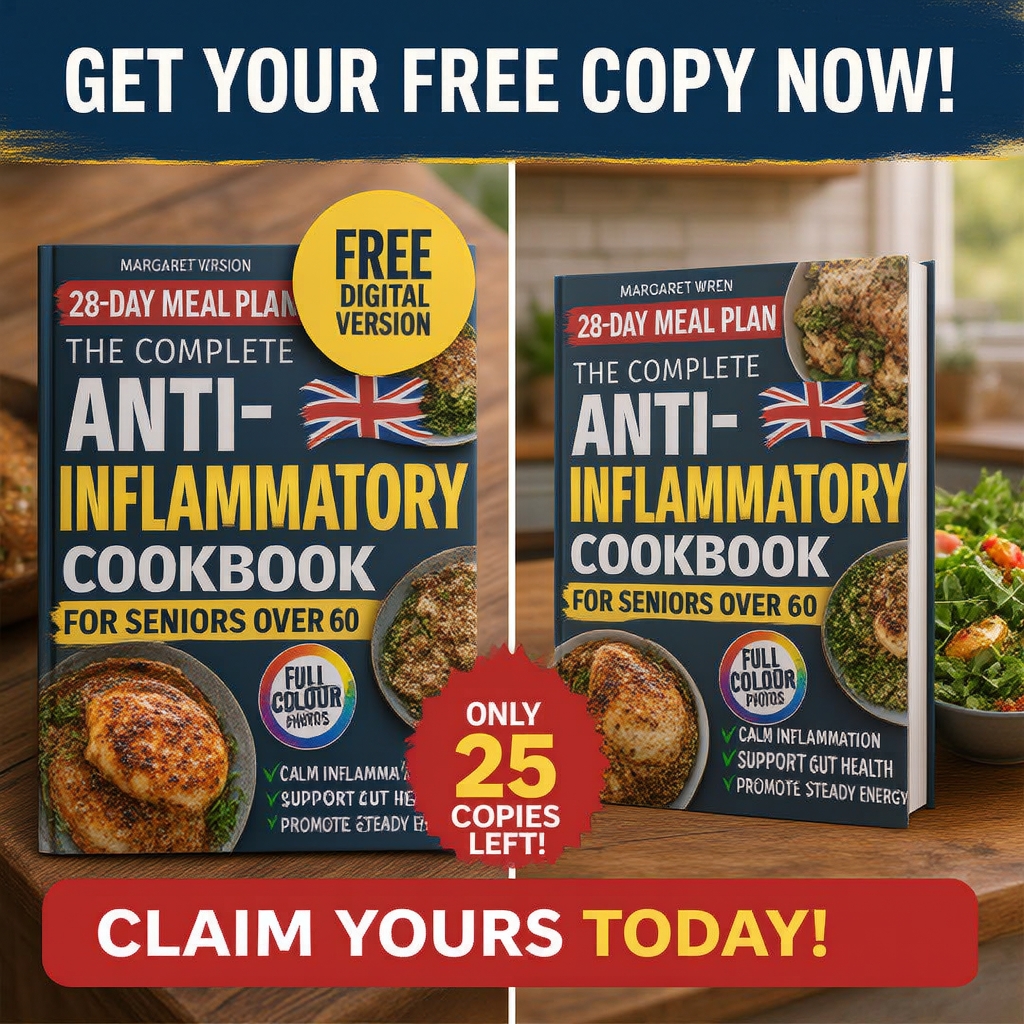 Margaret Wren Facebook ad: Free Anti-Inflammatory Cookbook
