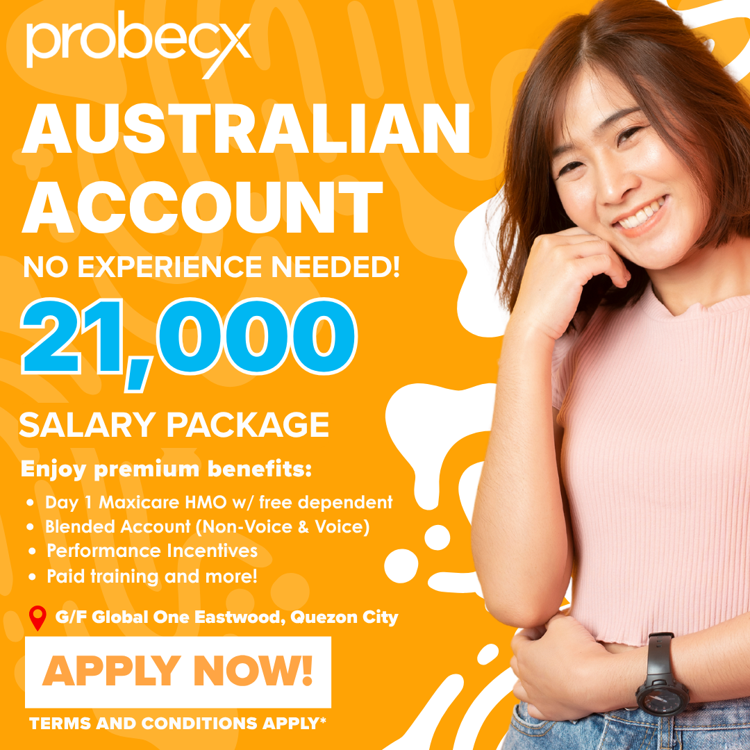 Probe CX Philippines Facebook ad