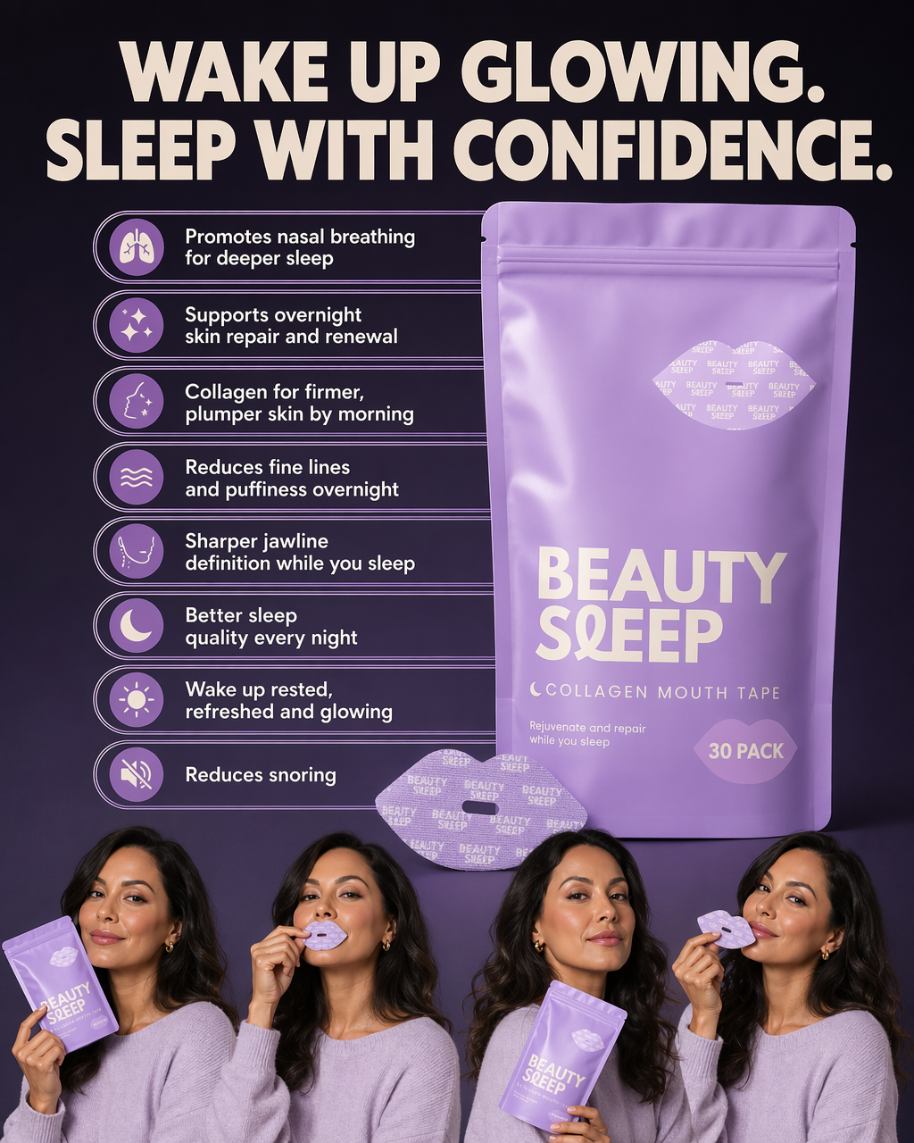 Beauty Sleep Facebook ad