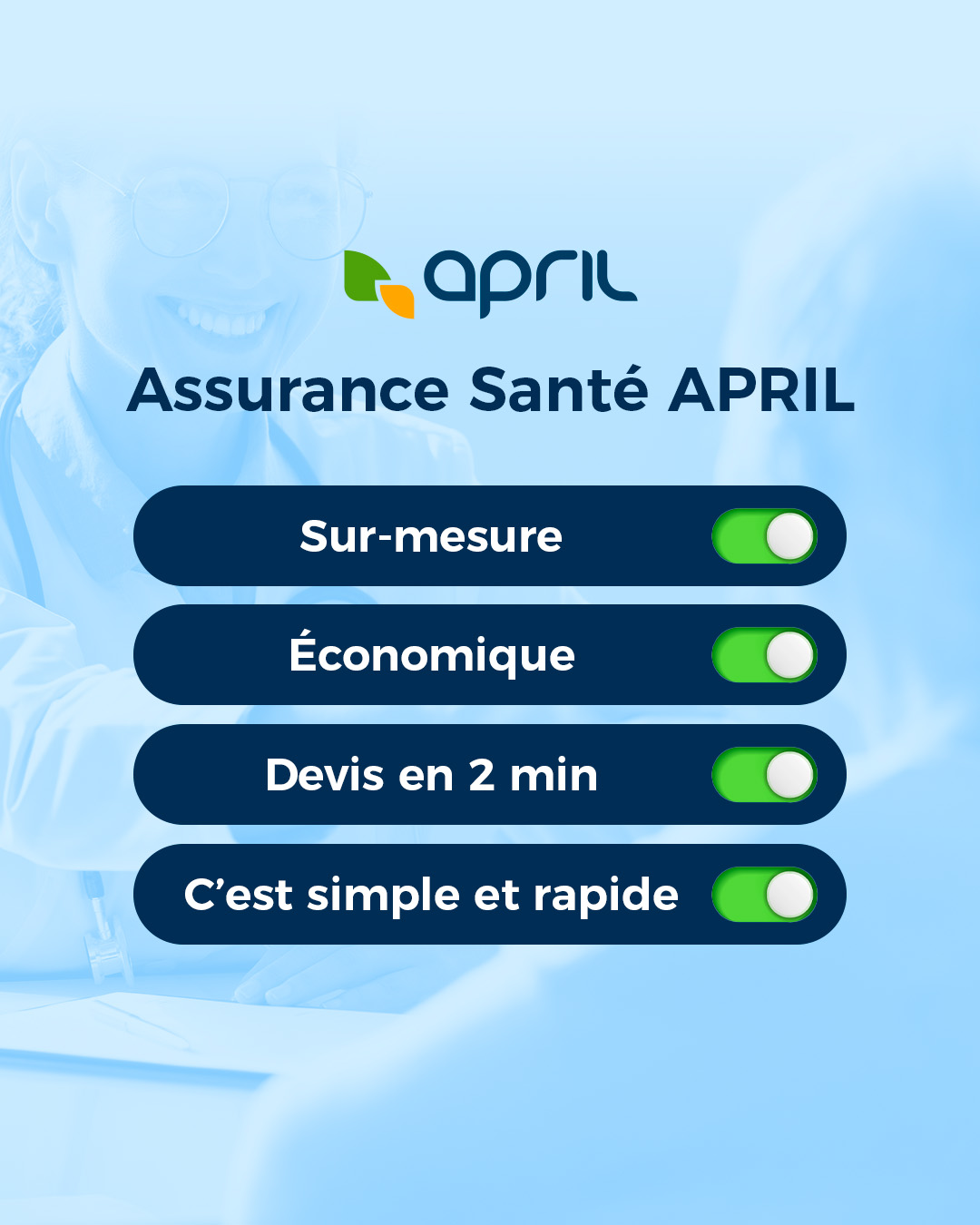 APRIL Facebook ad