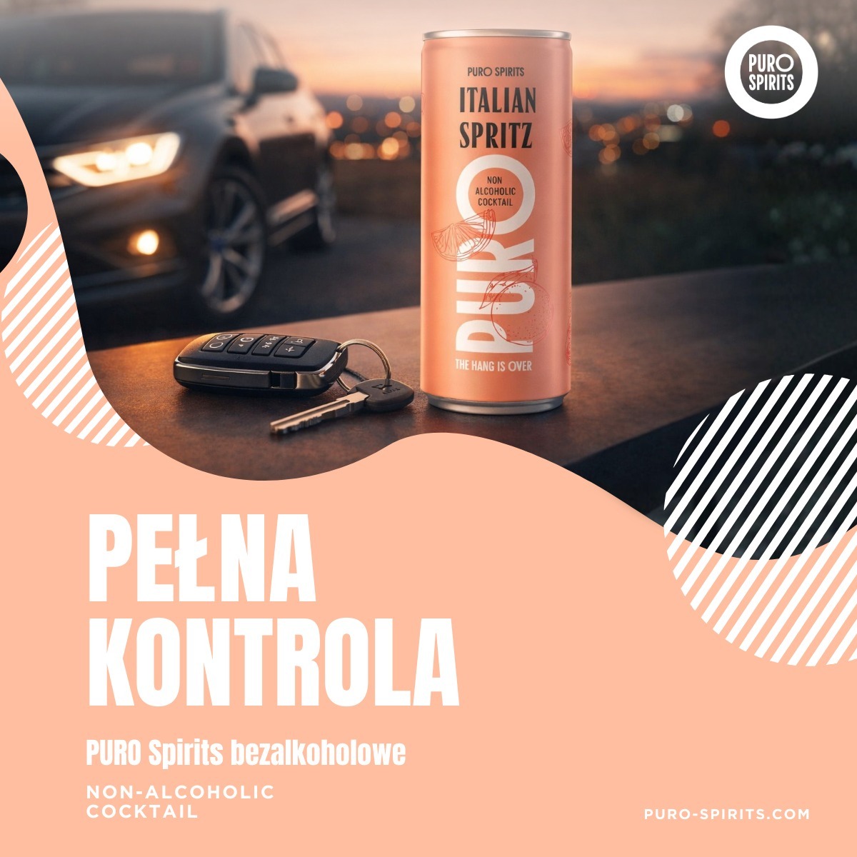 PURO Spirits Non-Alcoholic Drinks Facebook ad