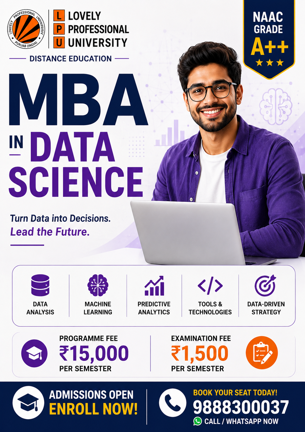 LPU Distance & Online Education Facebook ad from Jun 9, 2026