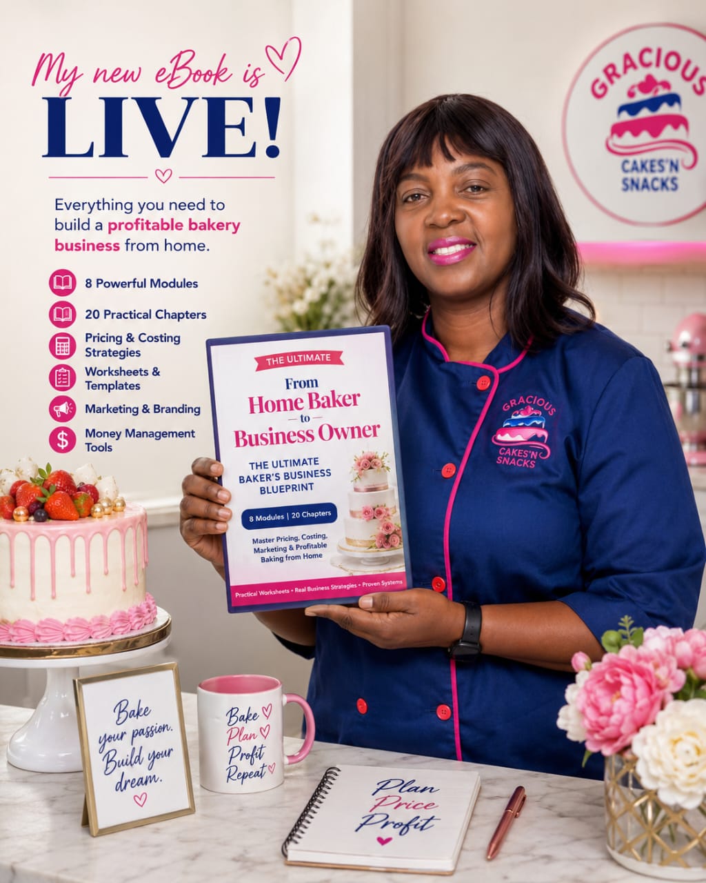 Gracious Cakes N Snacks Facebook ad: Mother's Day Special