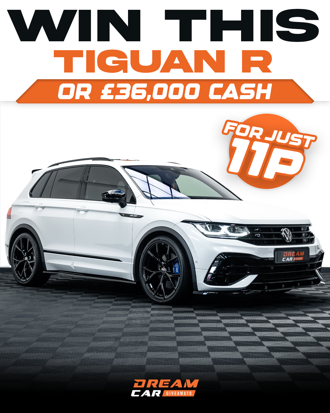 Dream Car Giveaways Facebook ad