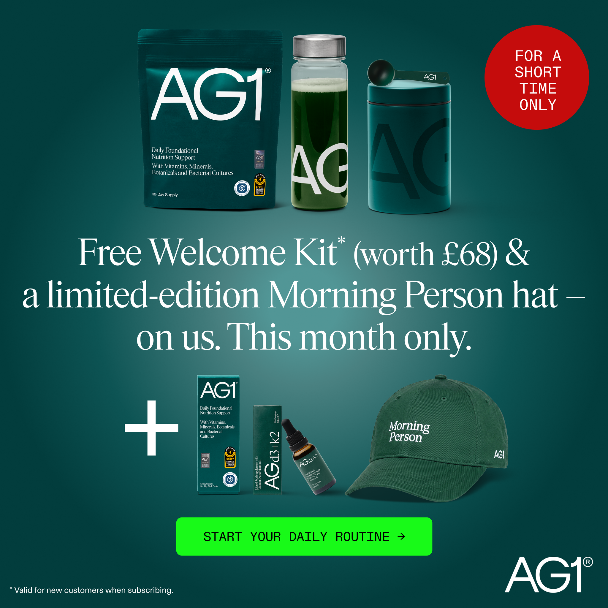 AG1 by Athletic Greens Facebook ad