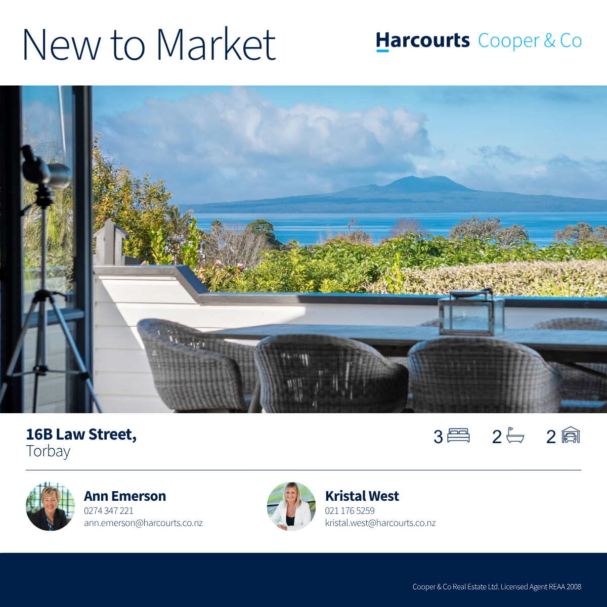 Harcourts Cooper & Co Real Estate Facebook ad