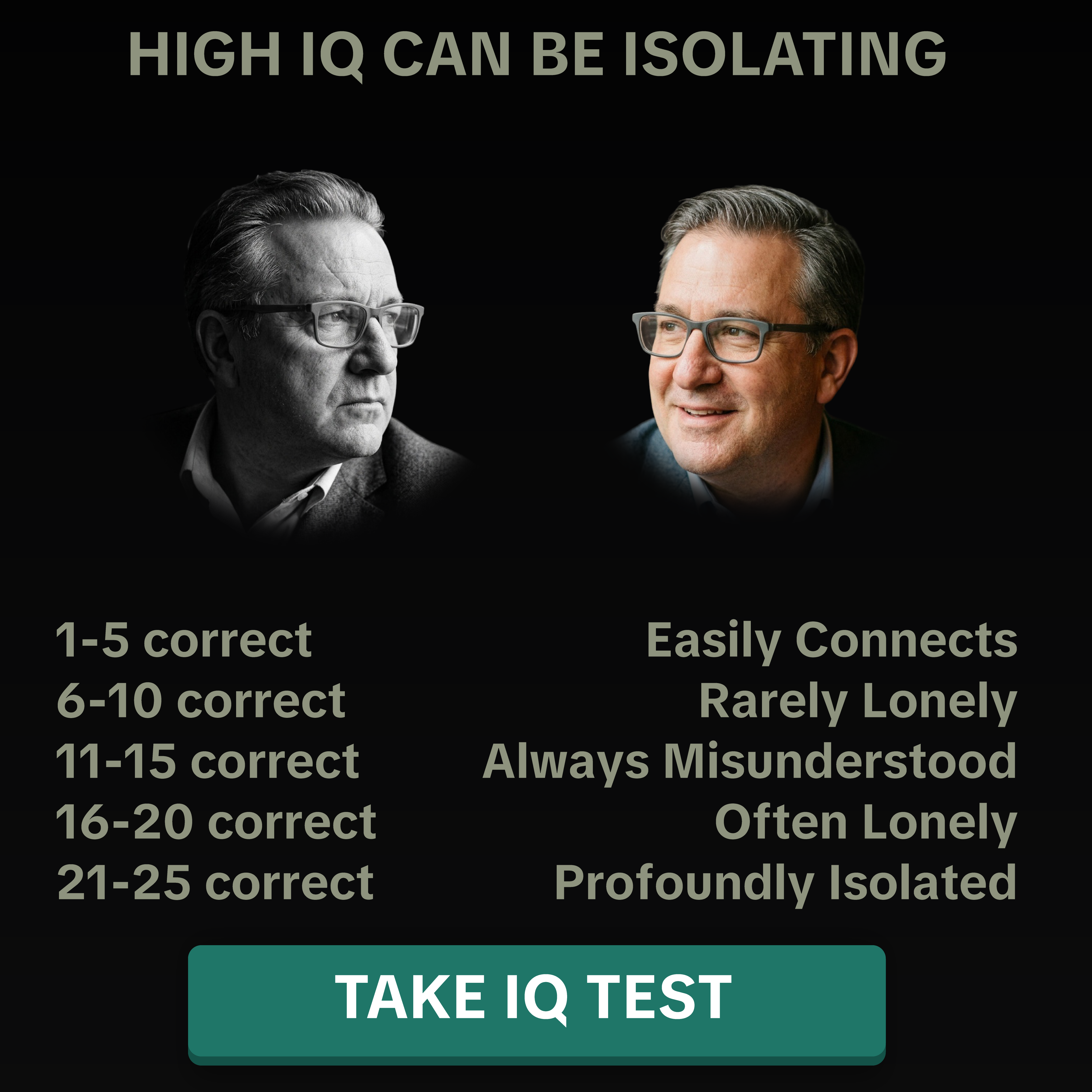 My IQ Facebook ad