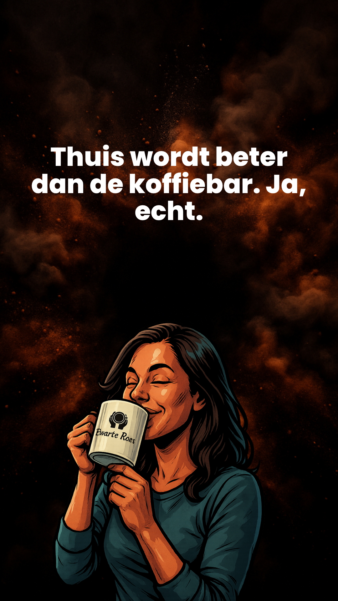 Zwarte Roes coffee Facebook ad