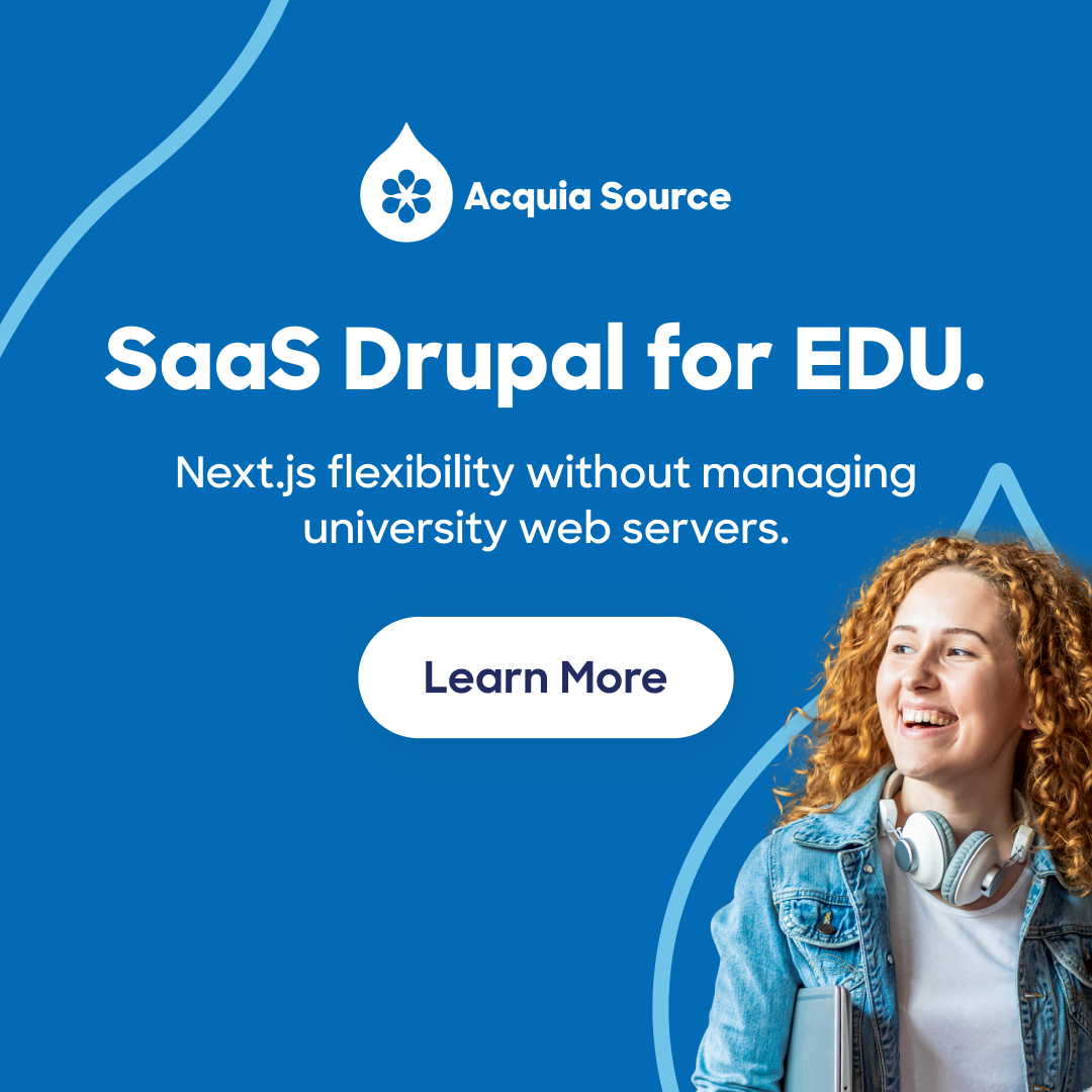 Acquia Facebook ad