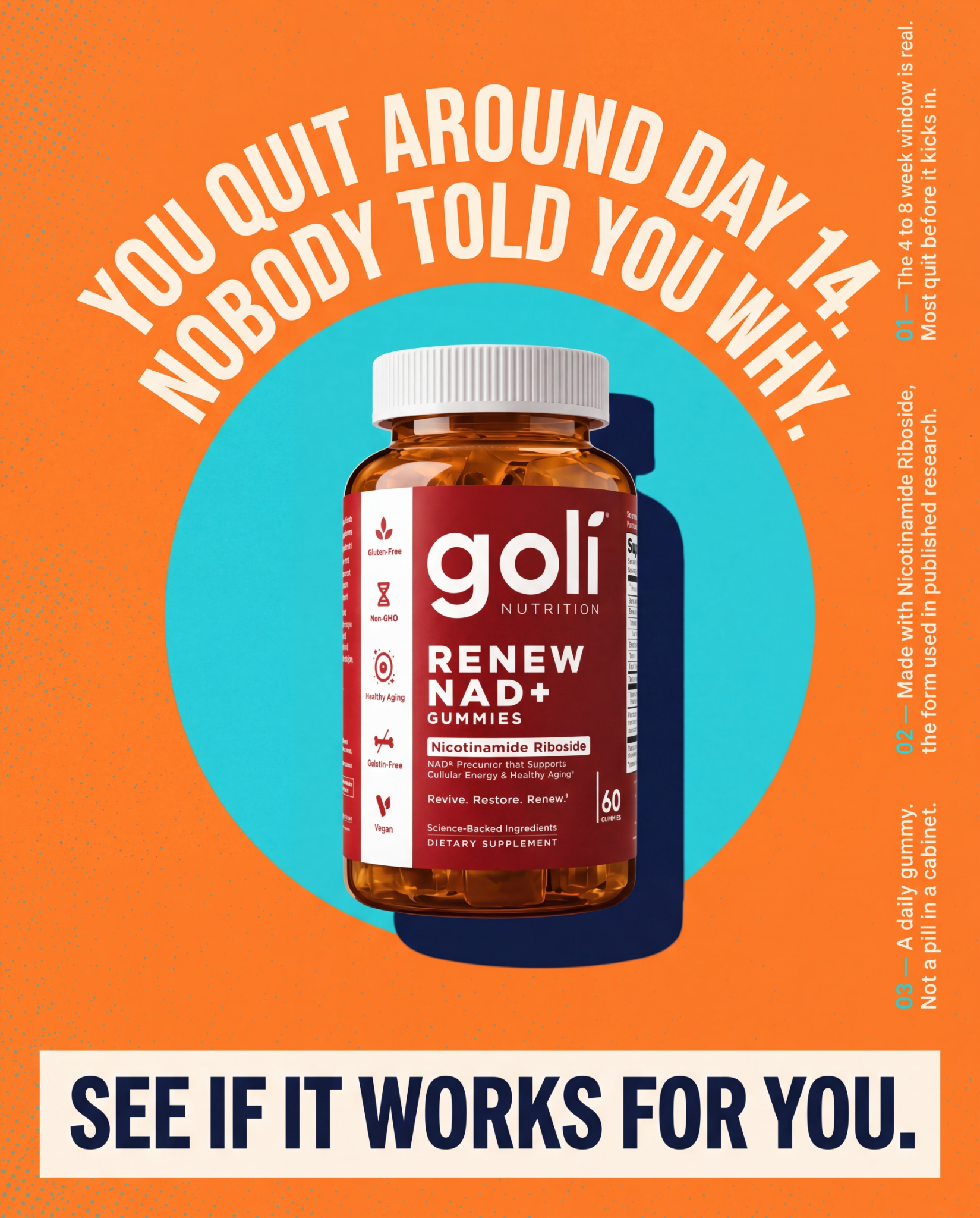 Goli Facebook ad