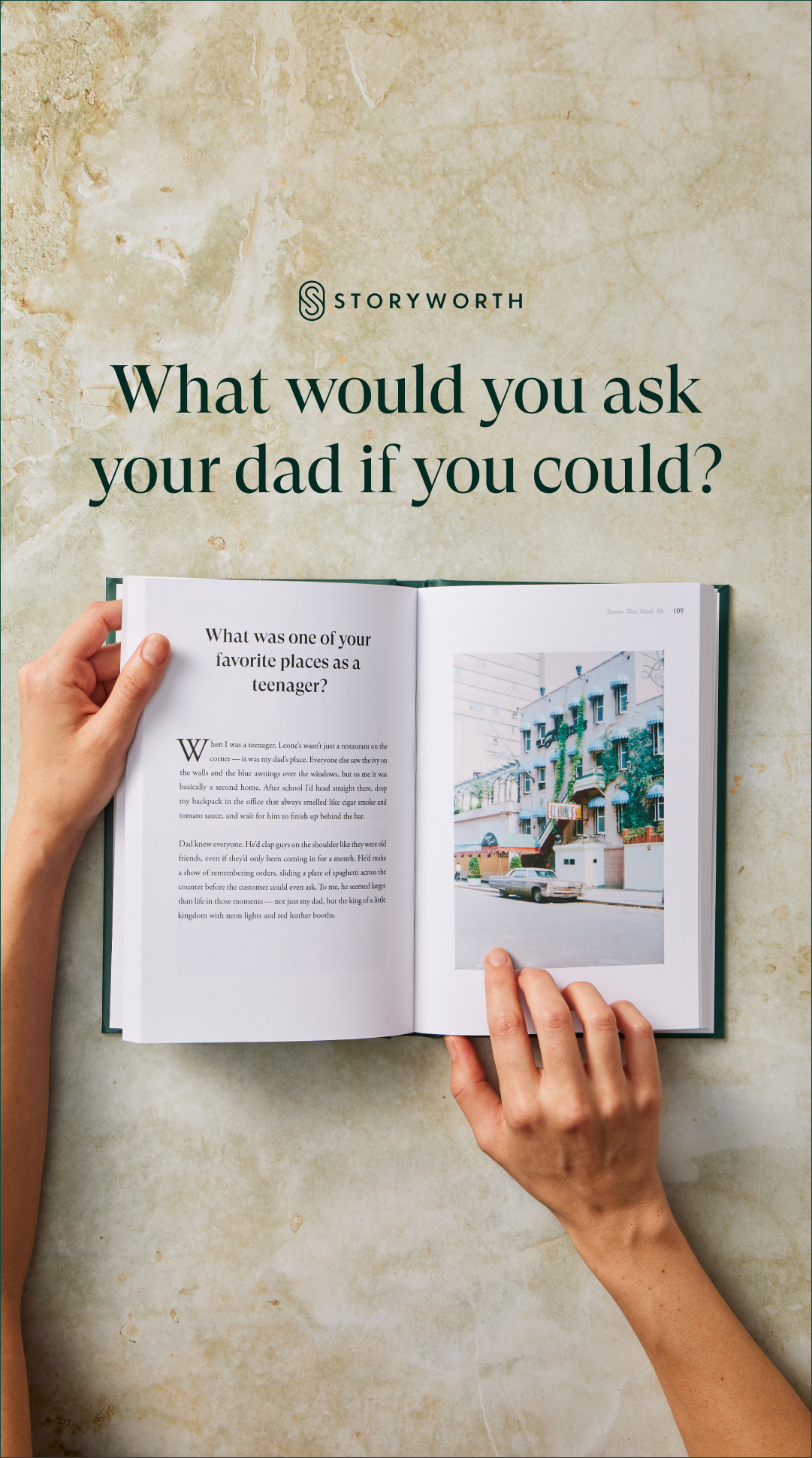 Storyworth Facebook ad