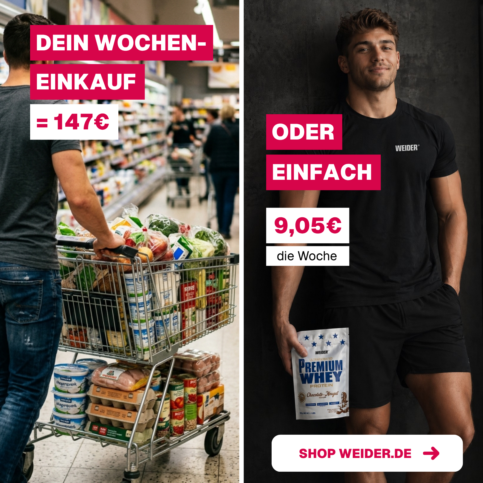 Weider Germany Facebook ad