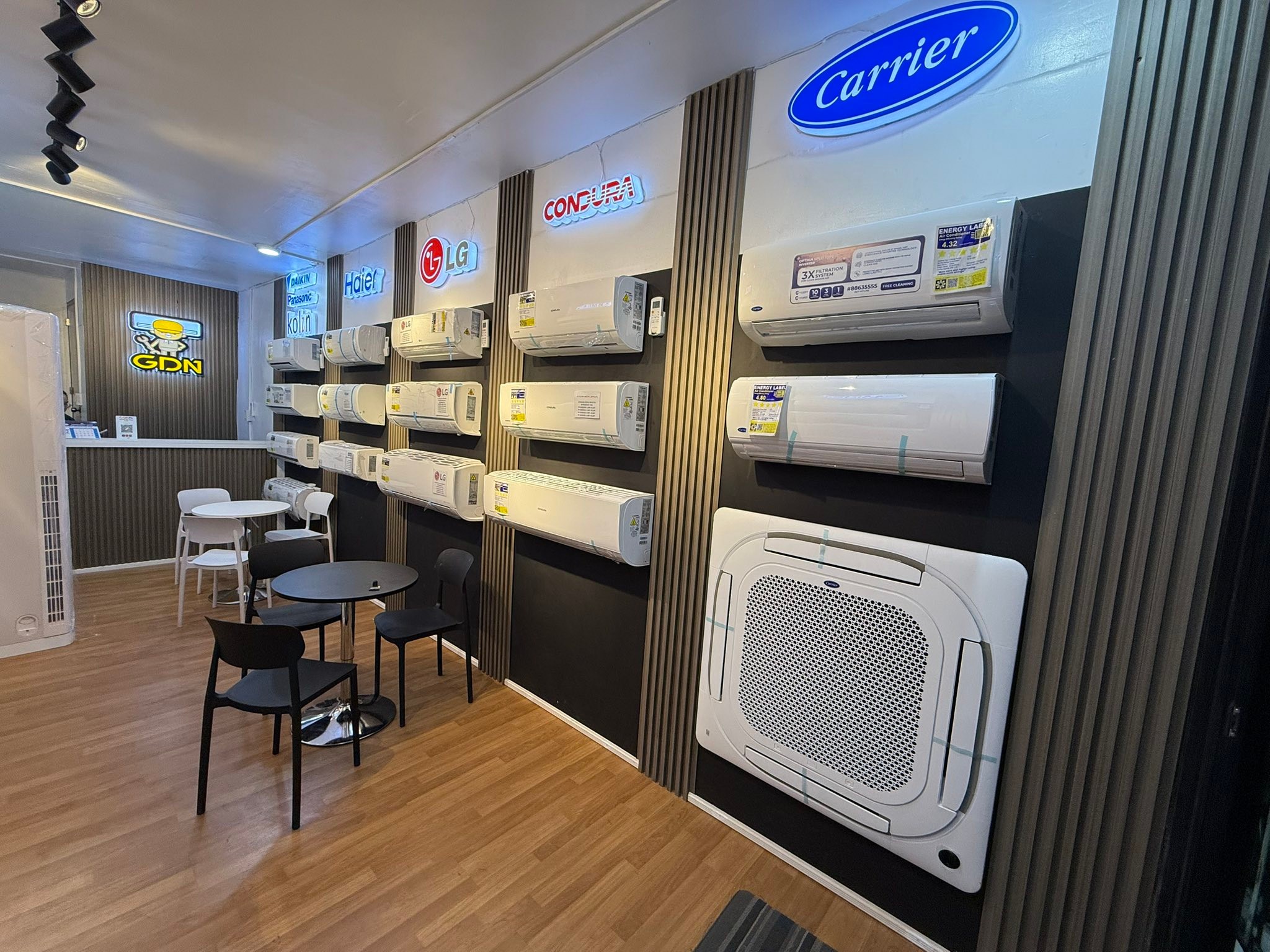 GDN Air Conditioning Supplies Facebook ad: PRICE AS OF FEBRUARY 14, 2026