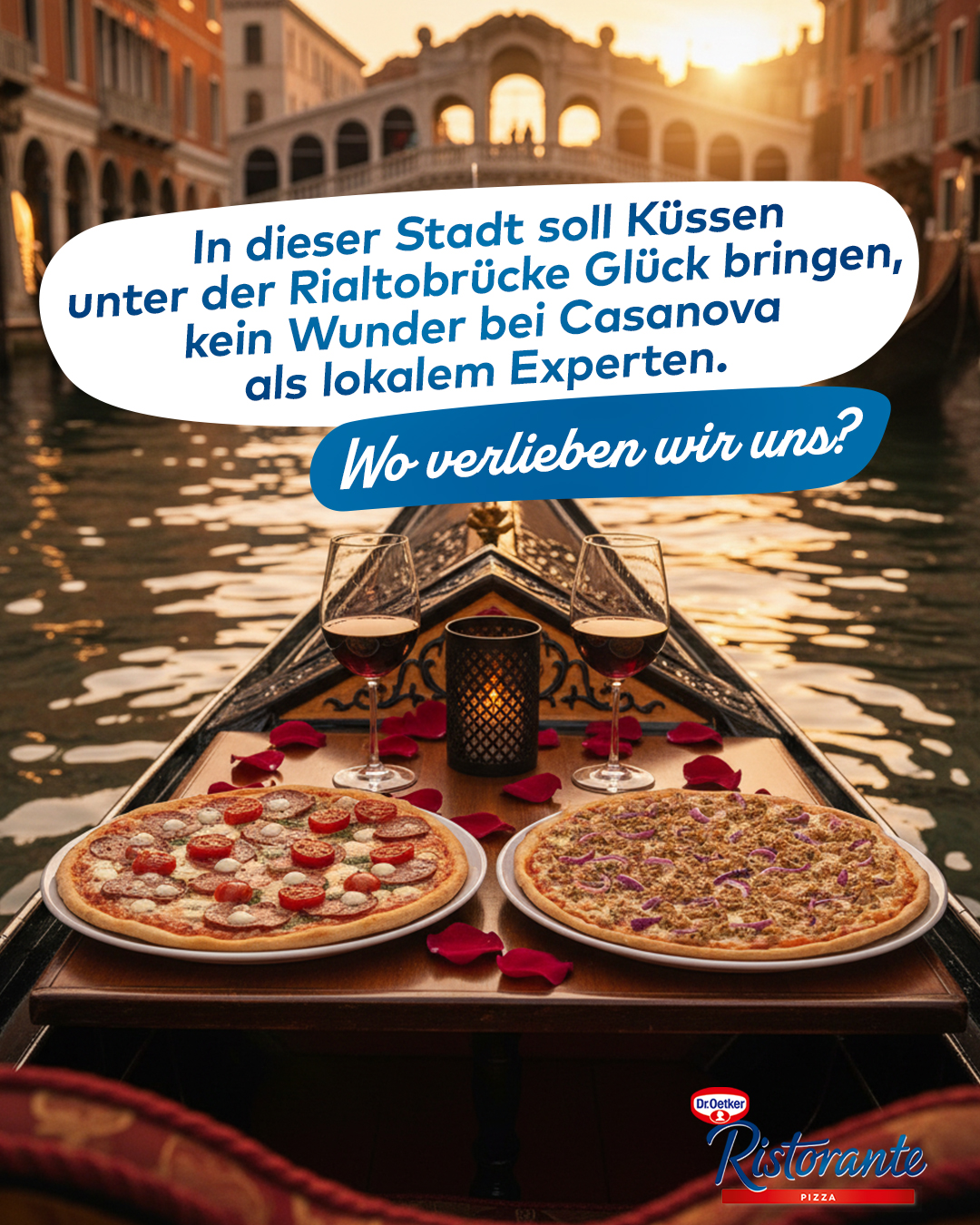 Dr. Oetker Pizza Deutschland Facebook ad: Dieser Ort fühlt sich an wie ein einziger…
