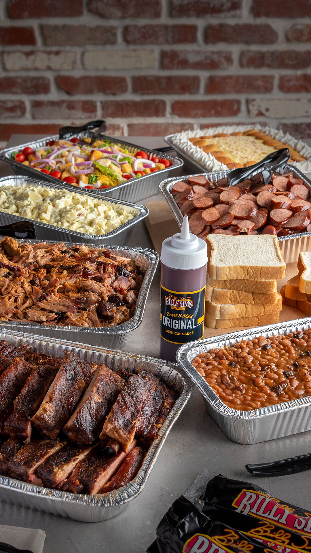 Billy Sims BBQ Facebook ad