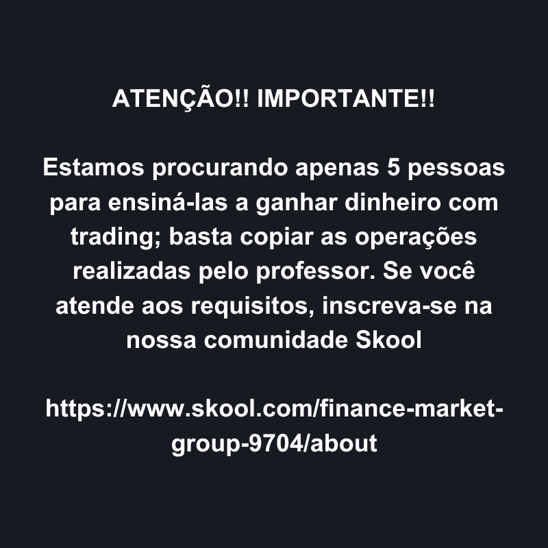 Financial Market Ecosystem Facebook ad