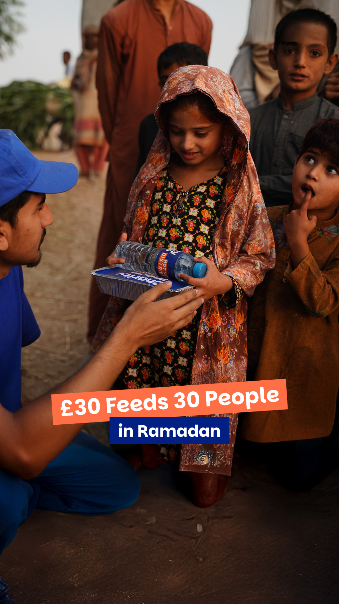 Charity Meals Facebook ad