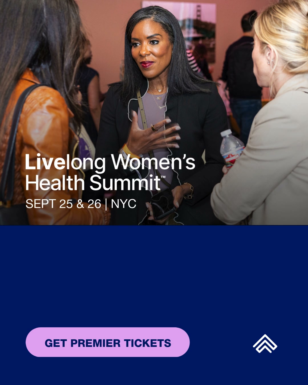 Livelong Media Facebook ad: Remaining Premier Tickets Won't Last Long!