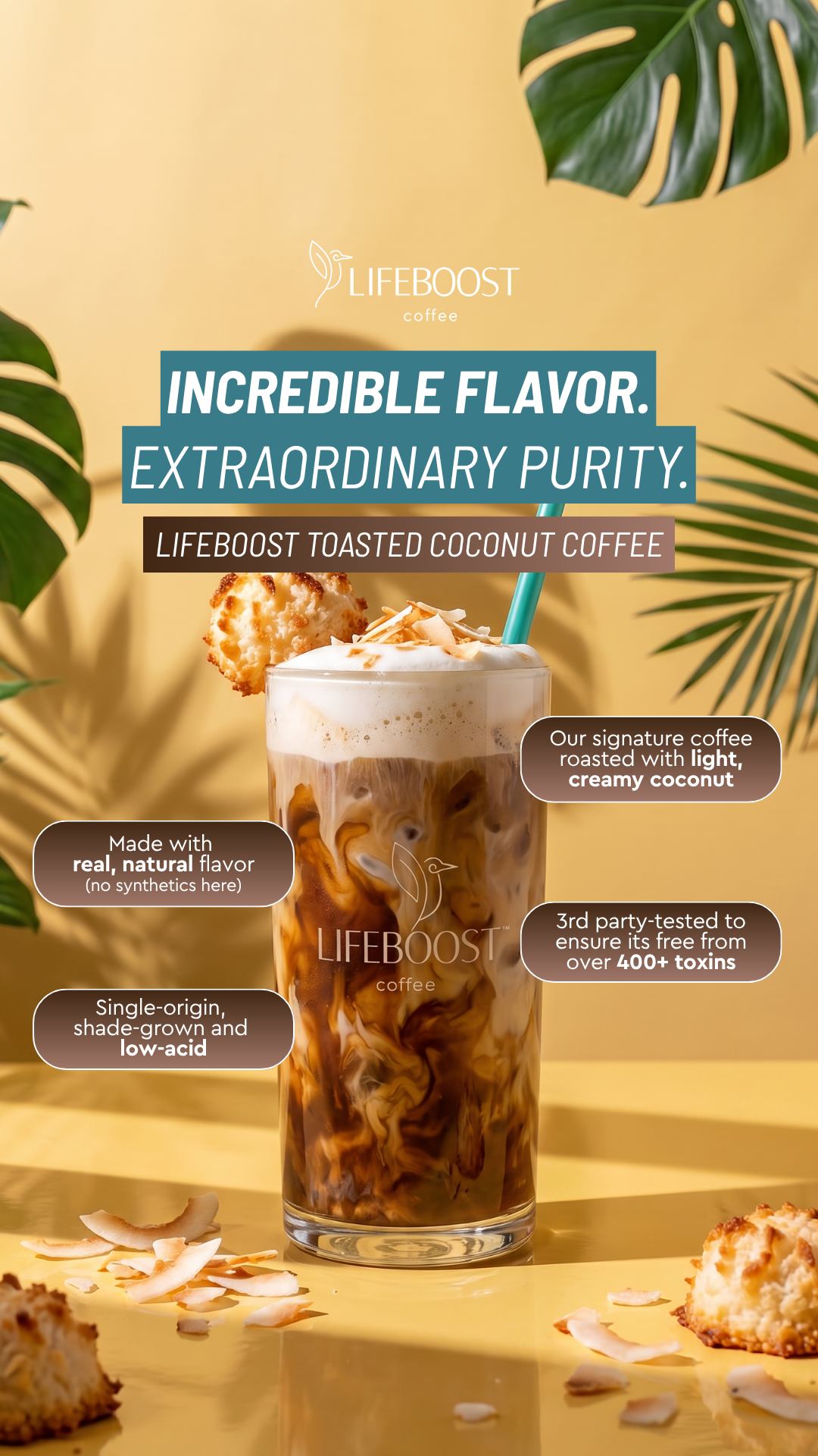 Lifeboost Coffee Facebook ad
