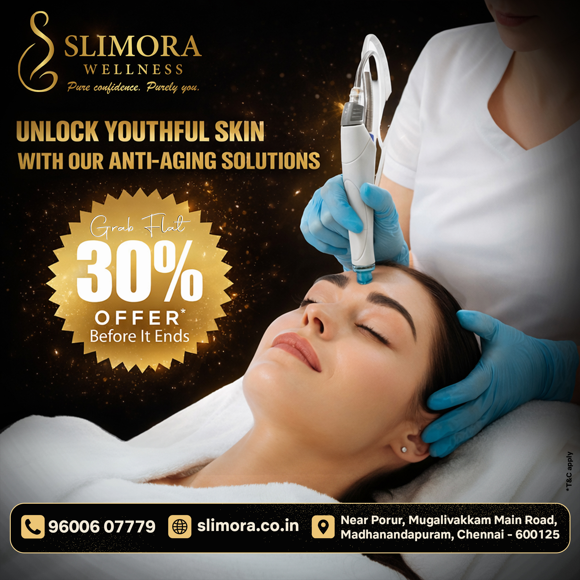 Slimora Wellness Clinic Facebook ad: உங்கள் இளமையை திரும்ப பெறணுமா
