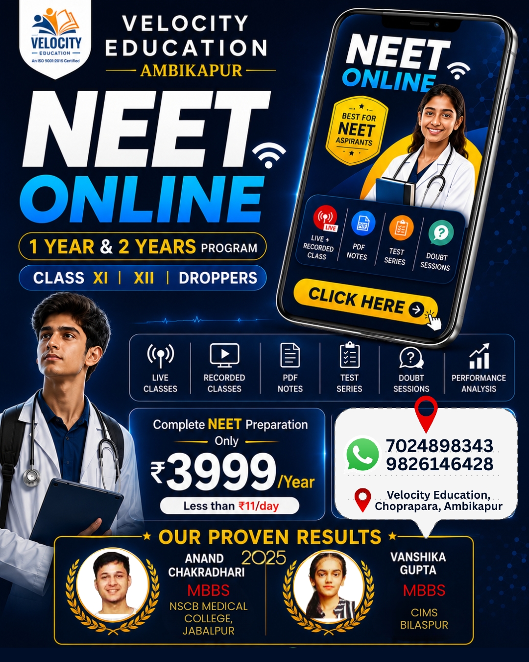 Velocity Education Facebook ad