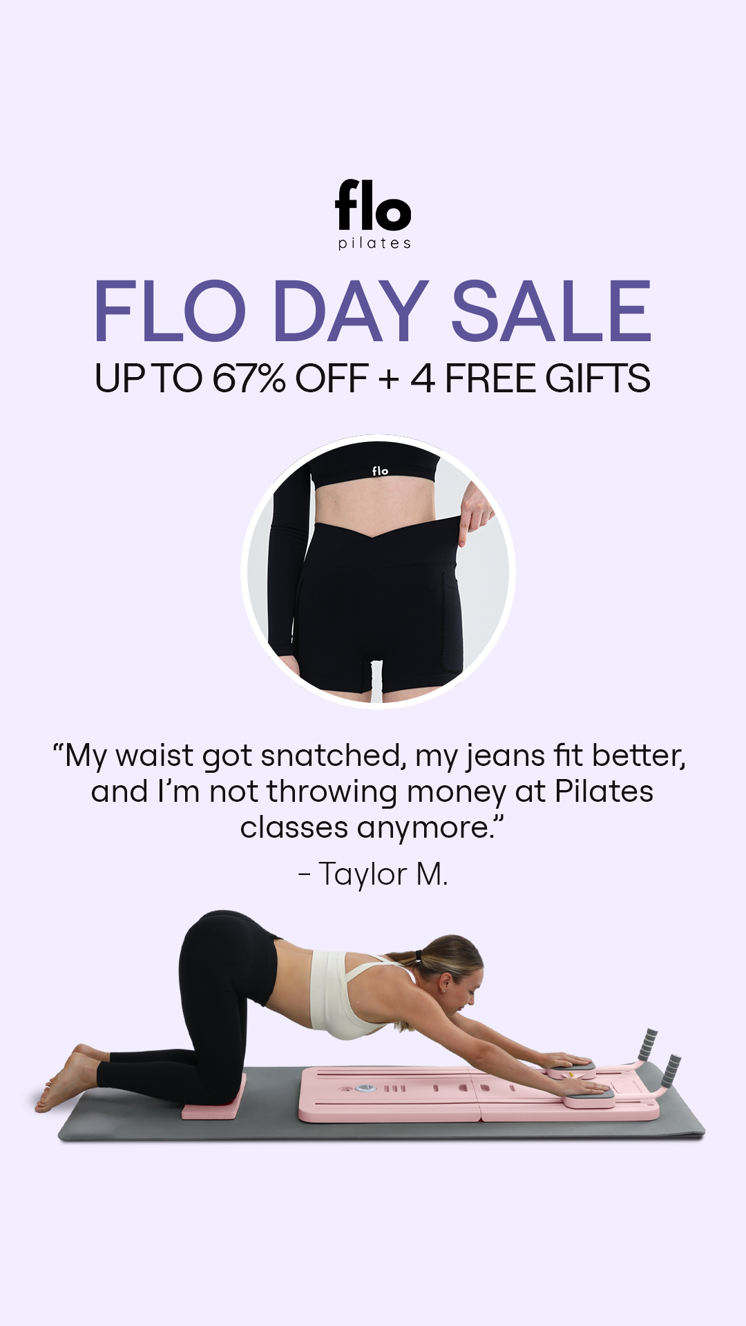 Flo Pilates Facebook ad
