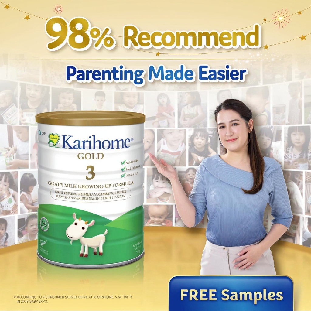Karihome Malaysia - No.1 Goat's Milk Formula Facebook ad