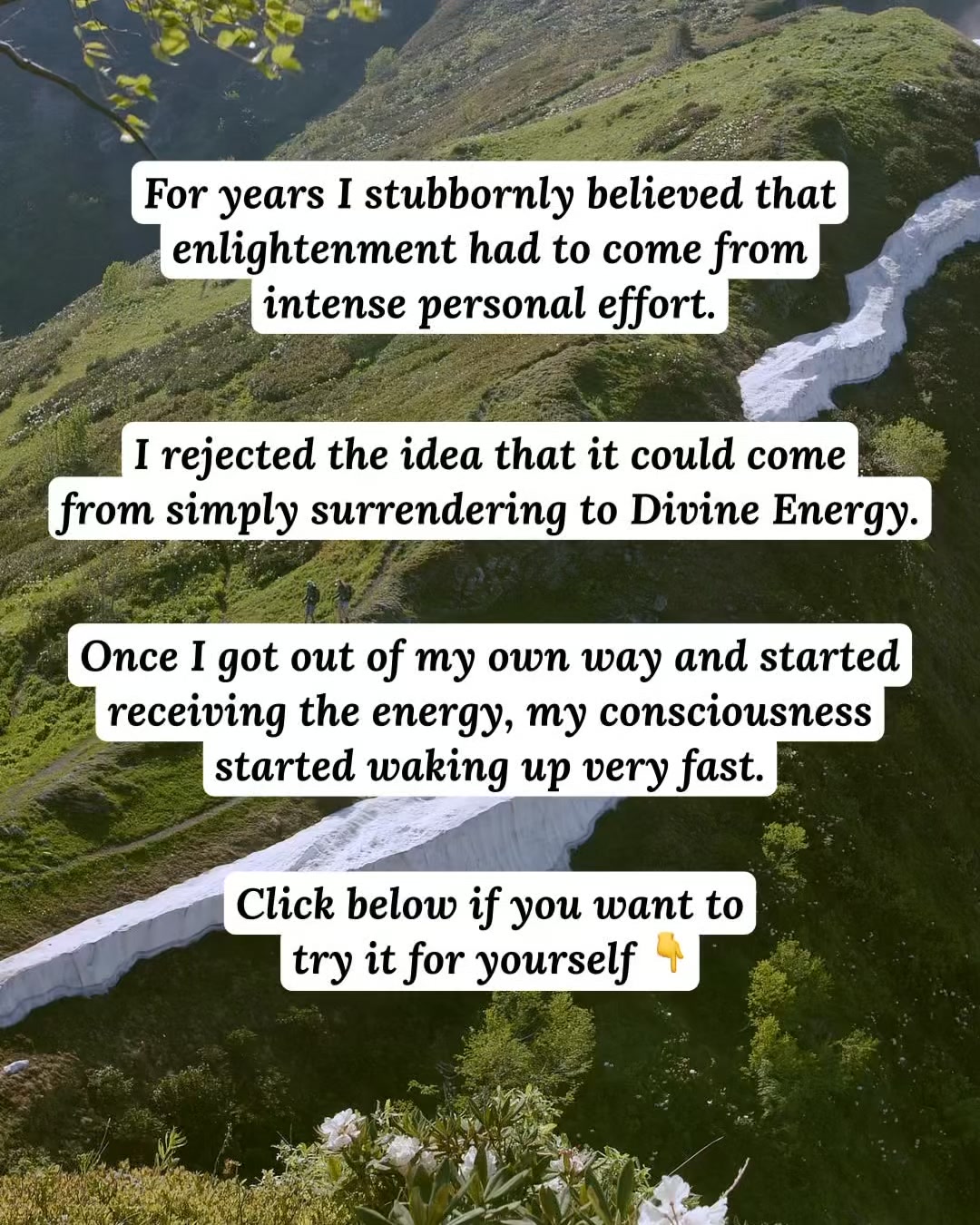 The Ascension Field Facebook ad: Try it free, Divine Energy Transmission for spiritual…