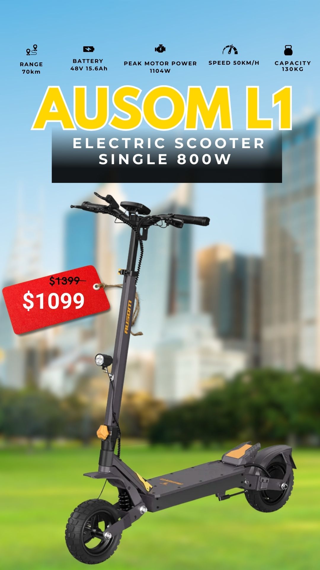 Bike Scooter City Facebook ad from May 14, 2026